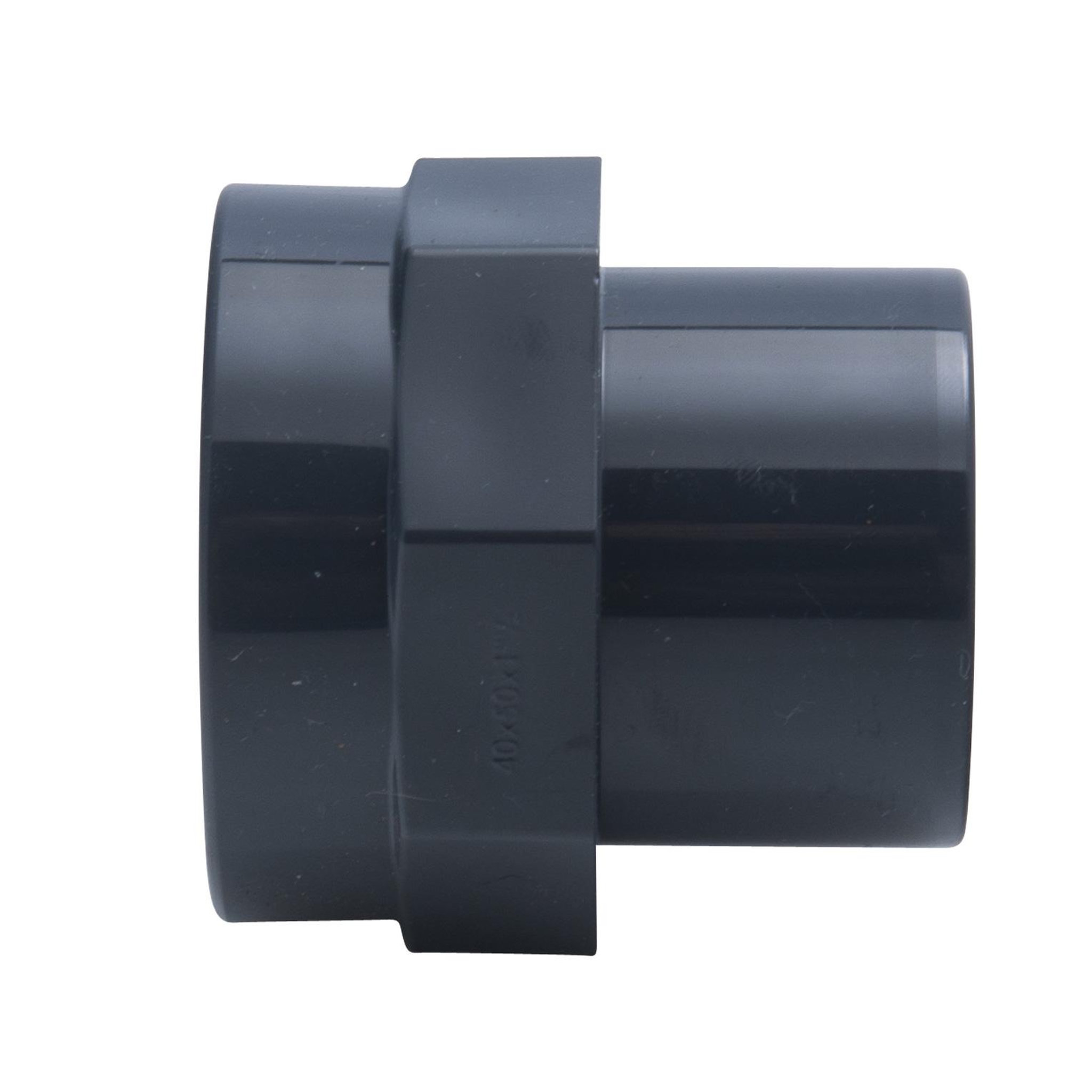 Voir la diapositive 2 : Jardibric Raccord PVC pression taraudé 40x49-M ø50 mm