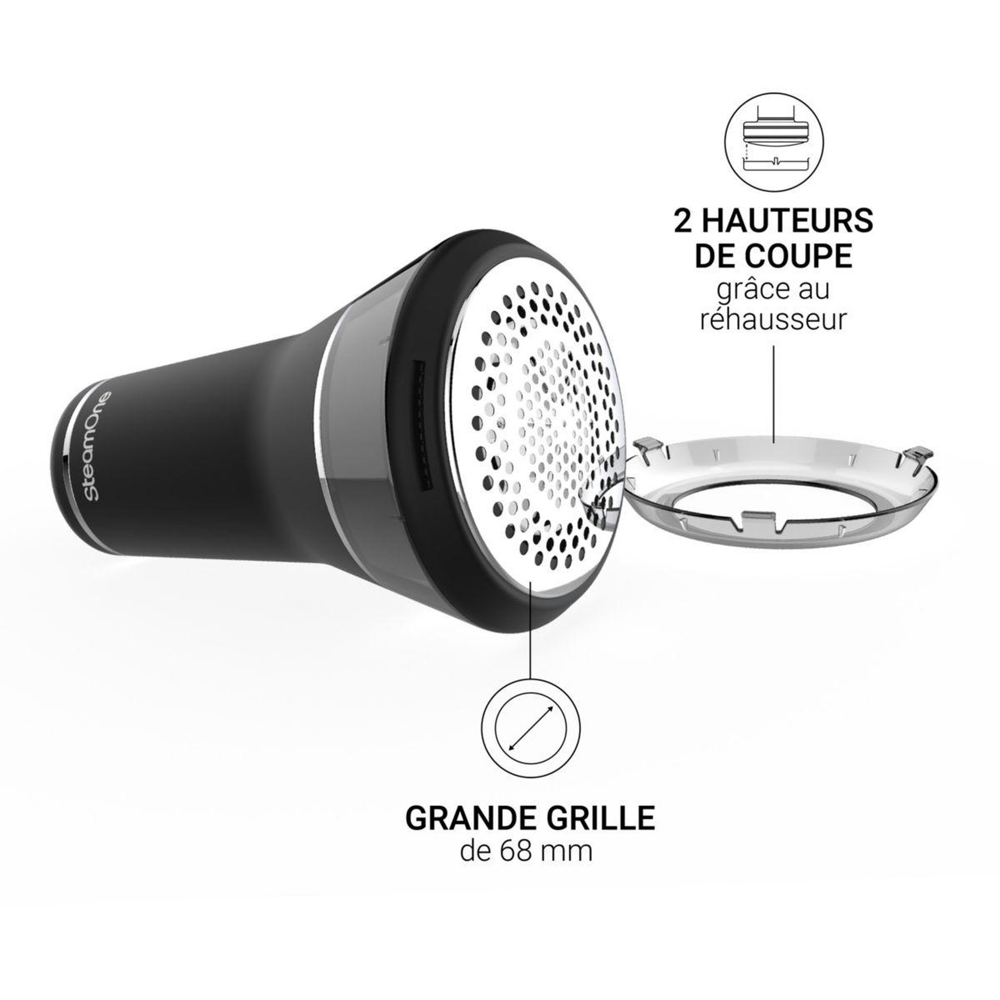 Voir la diapositive 3 : Steamone Rasoir anti-bouloches rp30b