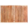 Voir la diapositive 3 : VIDAXL Table basse 142x90x42 cm Bois d'acacia massif