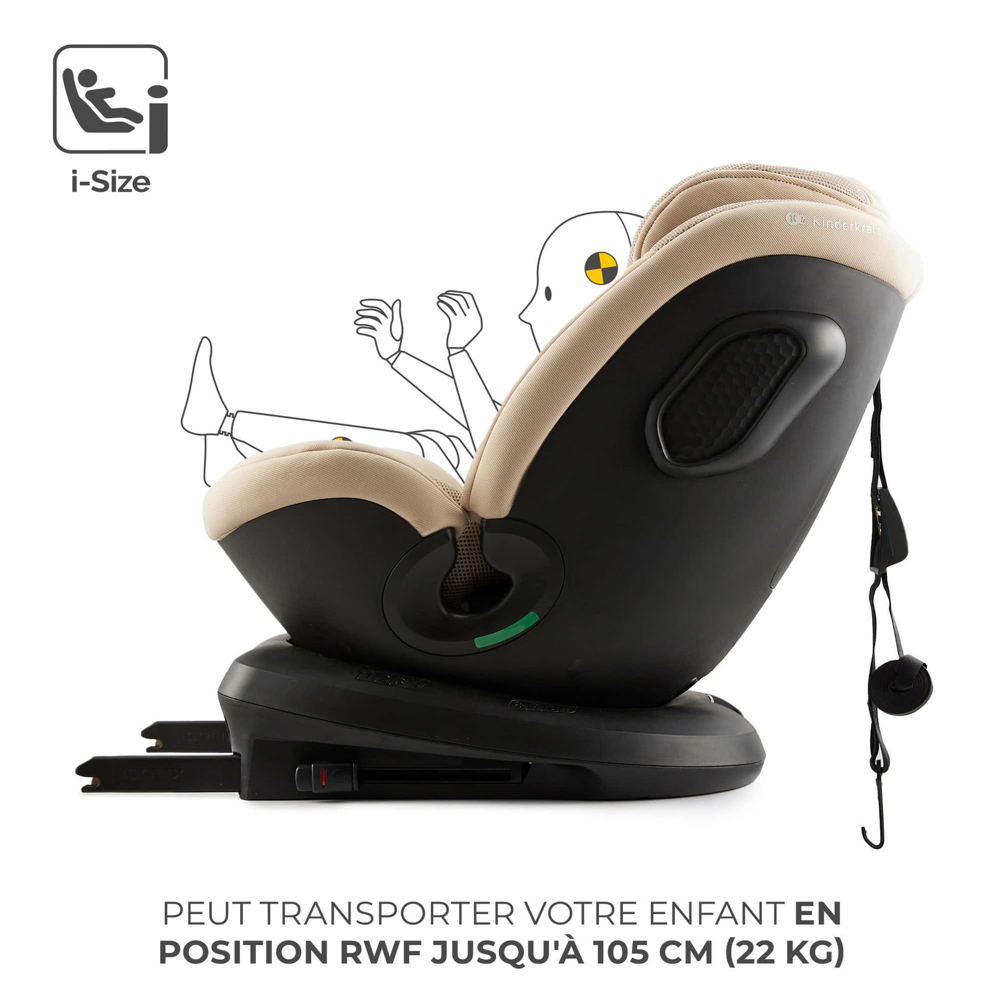 Voir la diapositive 3 : KINDERKRAFT Siege auto xpedition 3 i size pratique confortabl