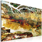 Paris Prix Tableau Imprimé  Parc : Abstraction. Coloris disponibles : Multicolore