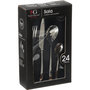 Voir la diapositive 6 : SECRET DE GOURMET Ménagère 24 Pièces Inox  Sala  27cm Argent