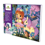 Au Sycomore Pockets - coloriage magique à l'eau - les mondes féériques