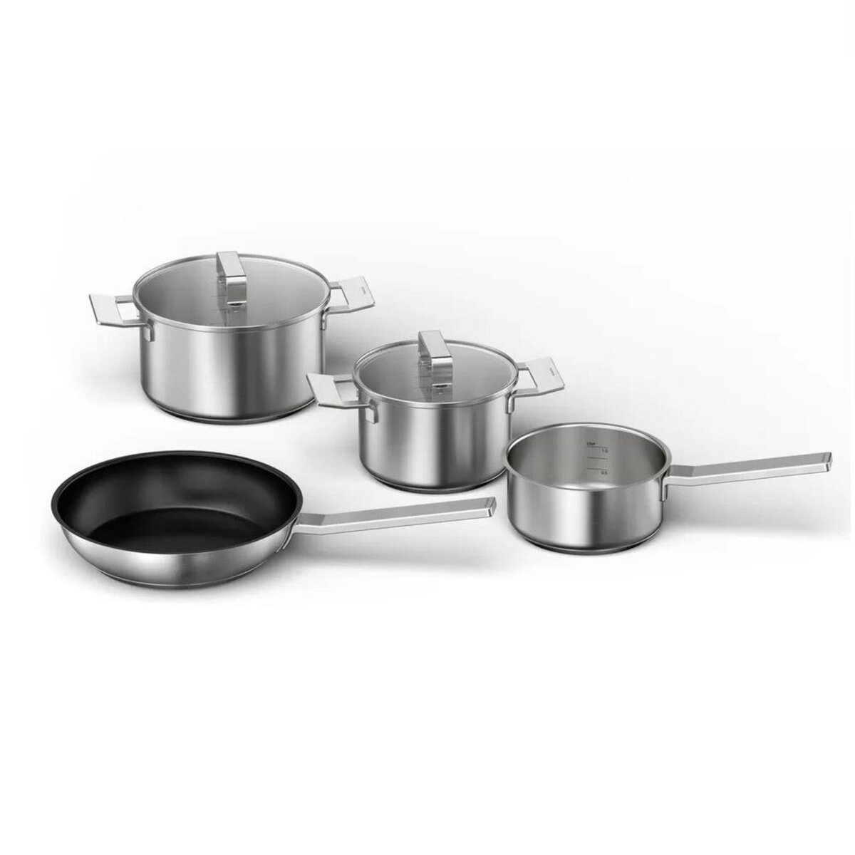 Neff Batterie de cuisine 4 pièces acier inoxydable - Z9404SE0