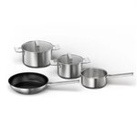 Neff Batterie de cuisine 4 pièces acier inoxydable - Z9404SE0