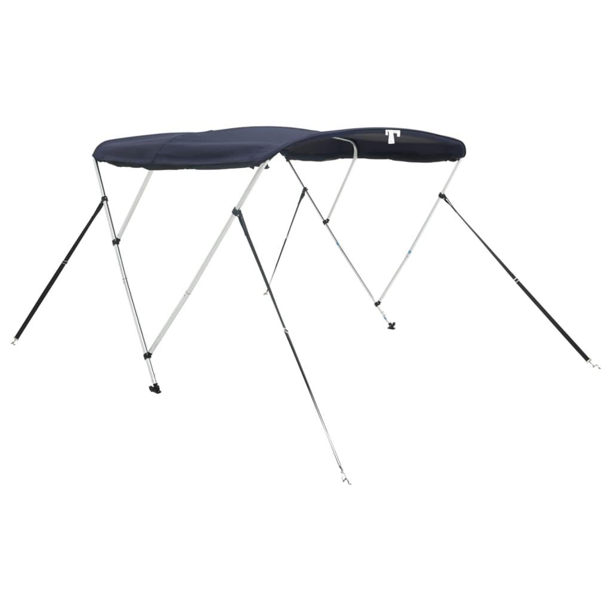 Voir la diapositive 3 : VIDAXL Toit bimini a 3 arceaux parois en maille 183x(137-152)x137 cm