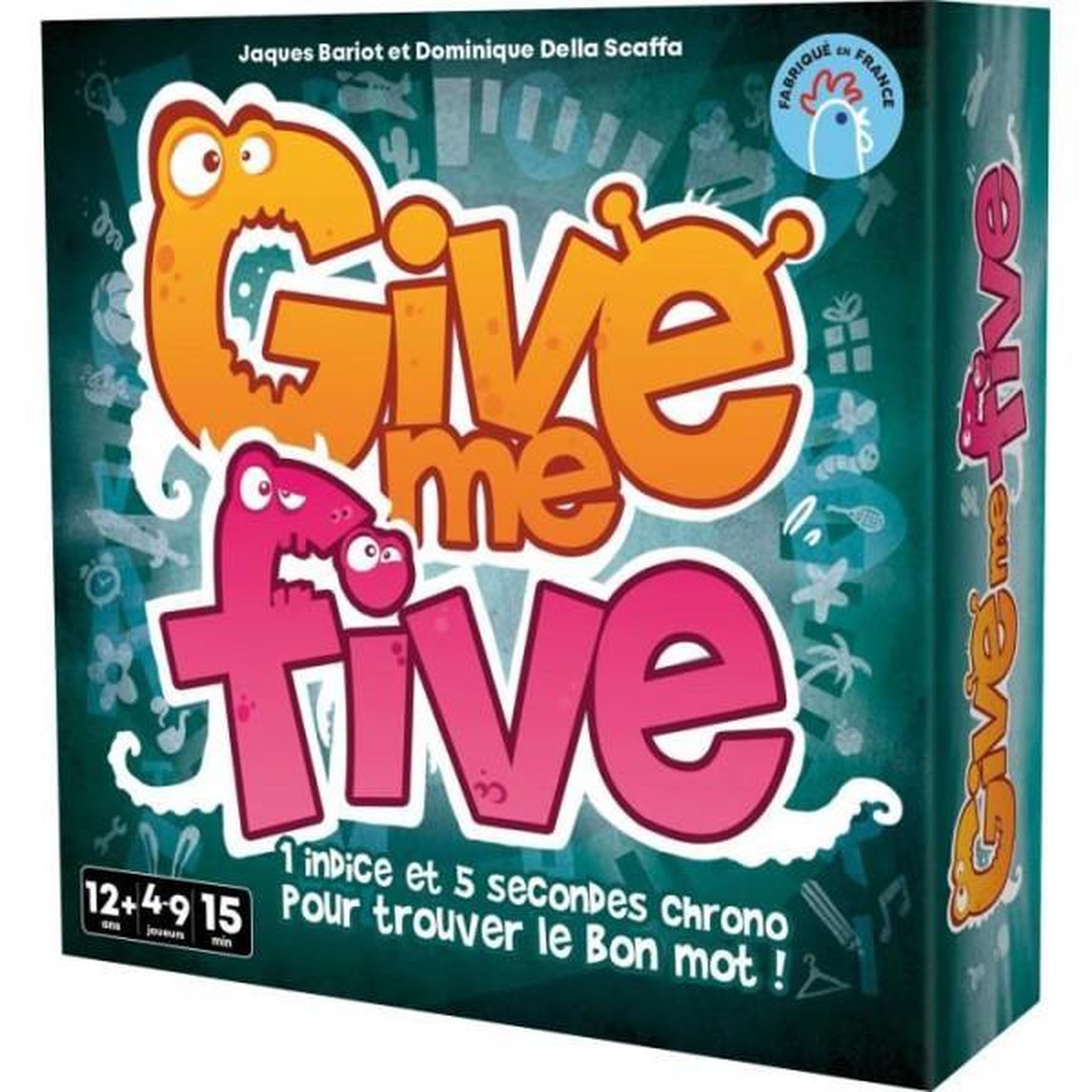 Asmodee Give me five - asmodee - jeux de communication en équipe - des 12 ans