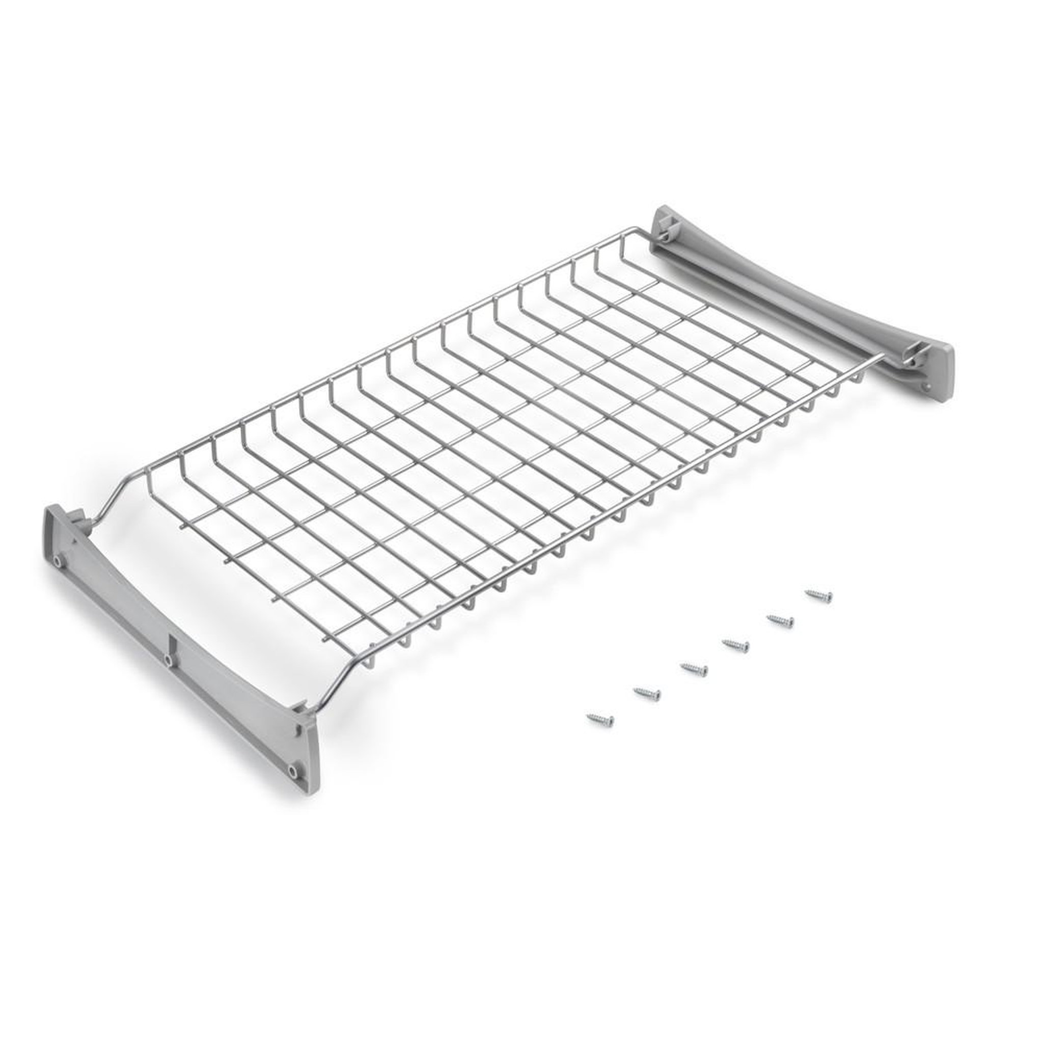 EMUCA SRL Coulisses pour table escamotable Coktail Reverse H35- Inox brossé - Aluminium