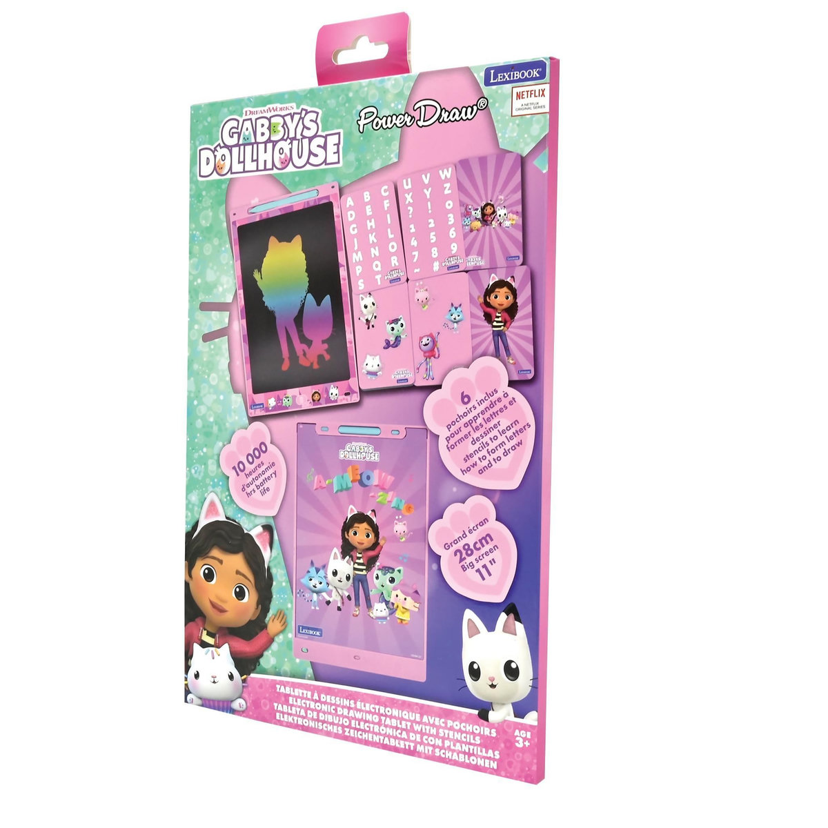 Lexibook Tablette à Dessins multicolore  Gabby et la maison magique