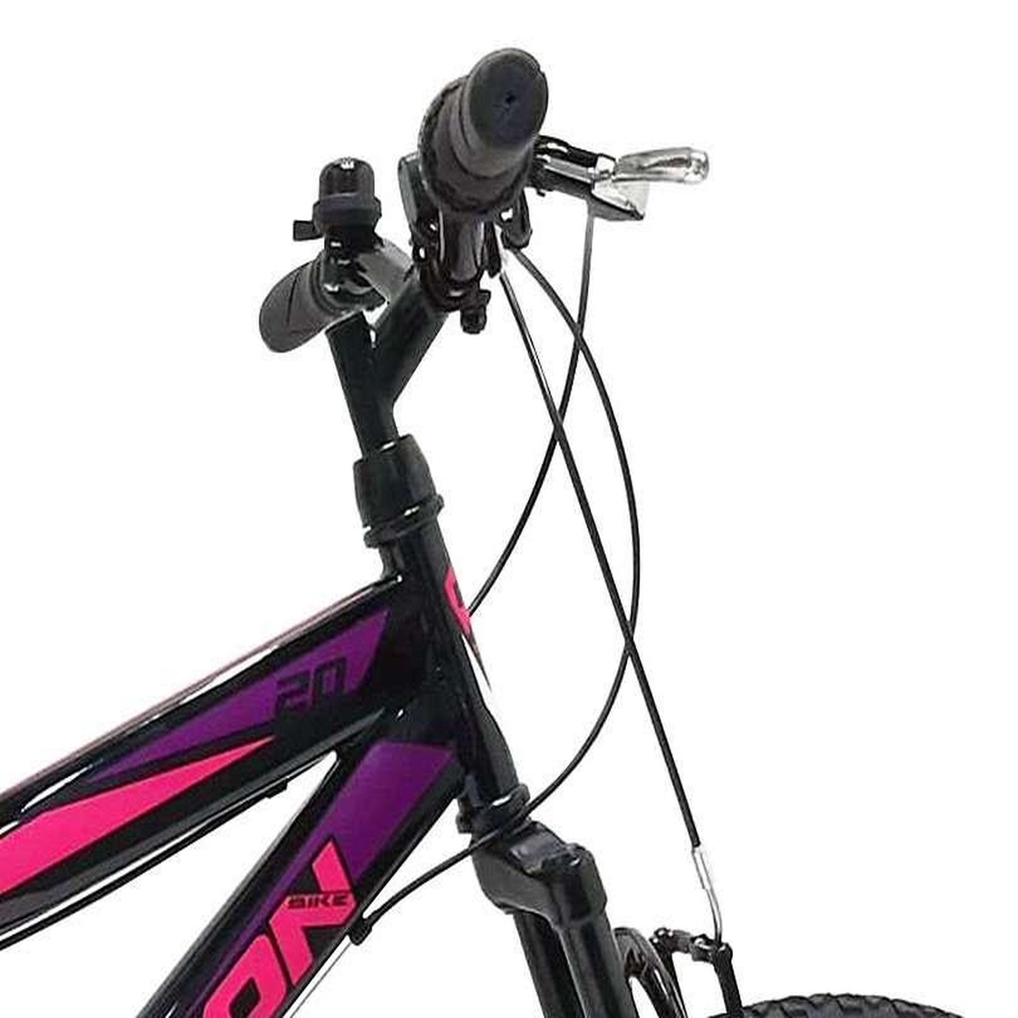 Voir la diapositive 3 : Vélo enfant 20'' - Cadre acier - Fourche Télescopique - 7 vitessses - Poignée Tournante - Freins V-Brake - Levier Alu