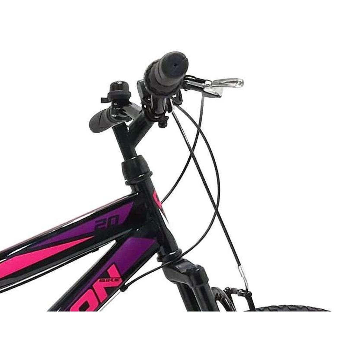 Vélo enfant 20'' - Cadre acier - Fourche Télescopique - 7 vitessses - Poignée Tournante - Freins V-Brake - Levier Alu