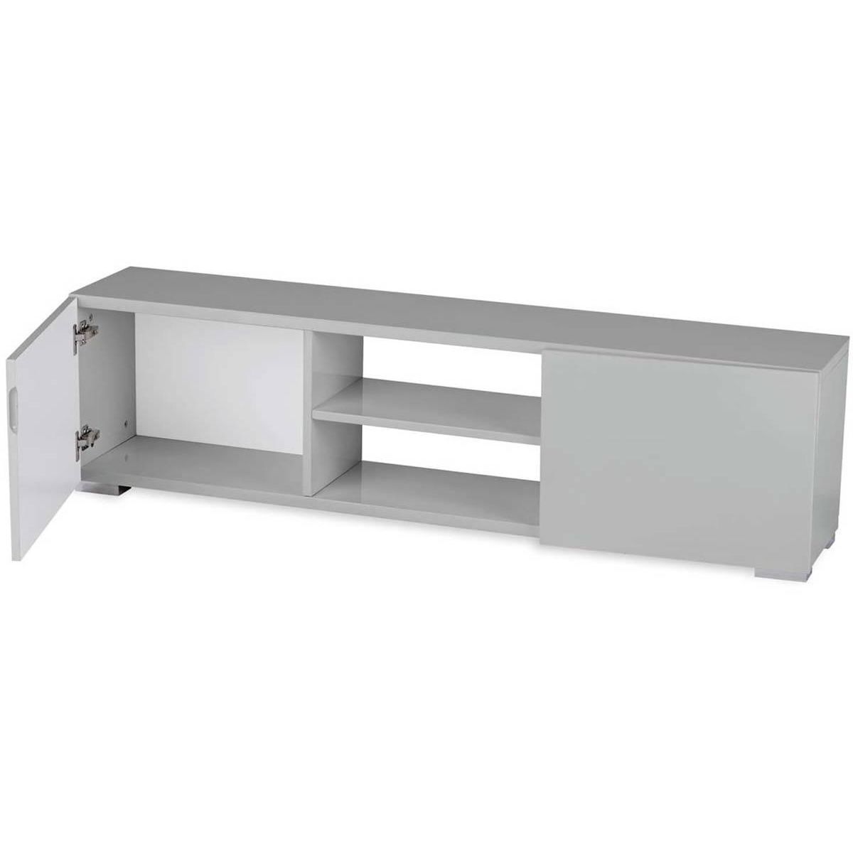 Habitat et Jardin Meuble TV  Frida  - 155 x 31 x 42,5 cm - Gris