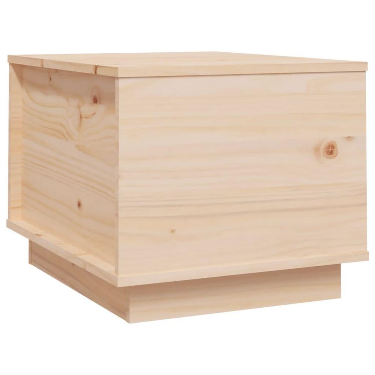 VIDAXL Table basse 40x50x35 cm Bois massif de pin