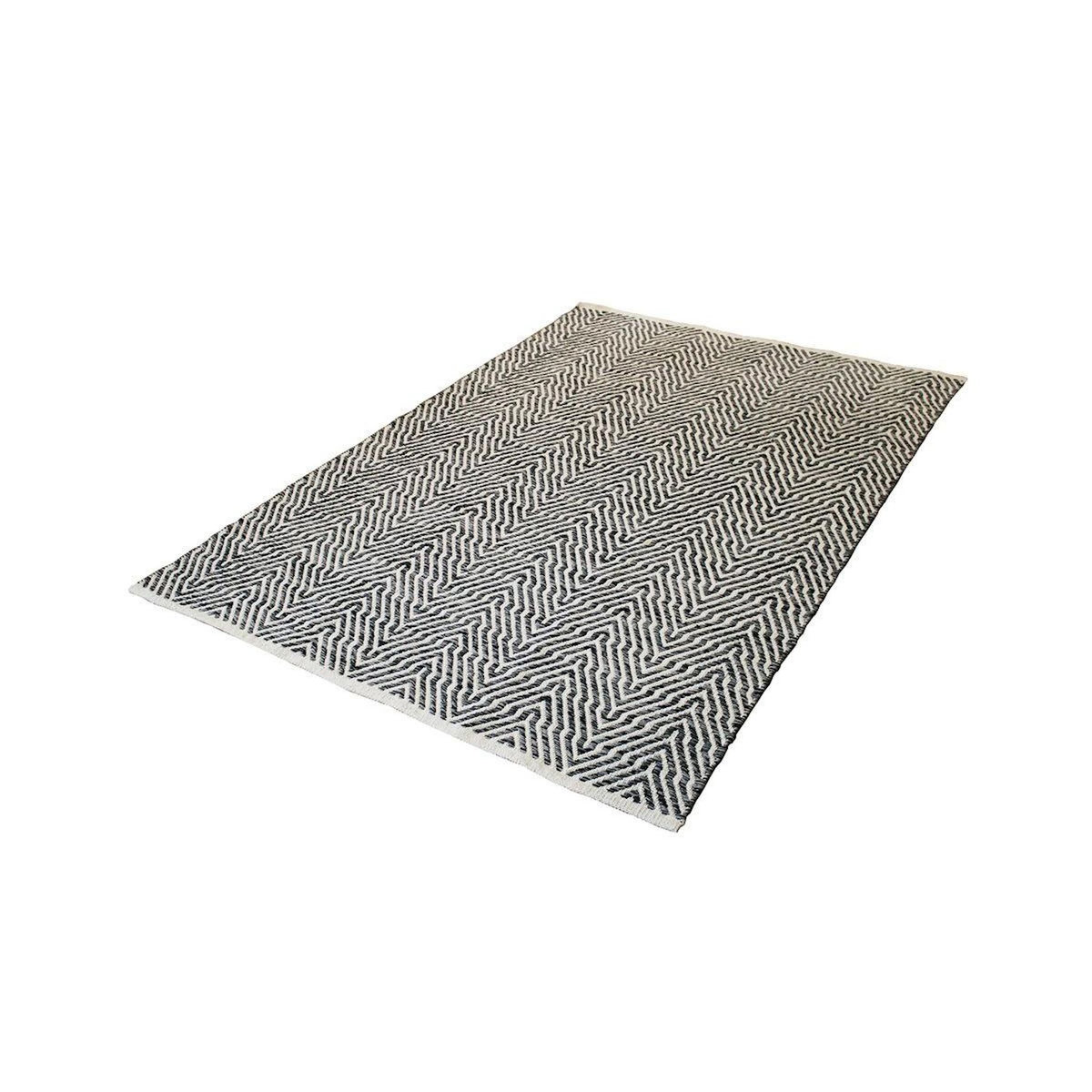 Paris Prix Tapis Rayé Fait Main  Aperitif  Gris
