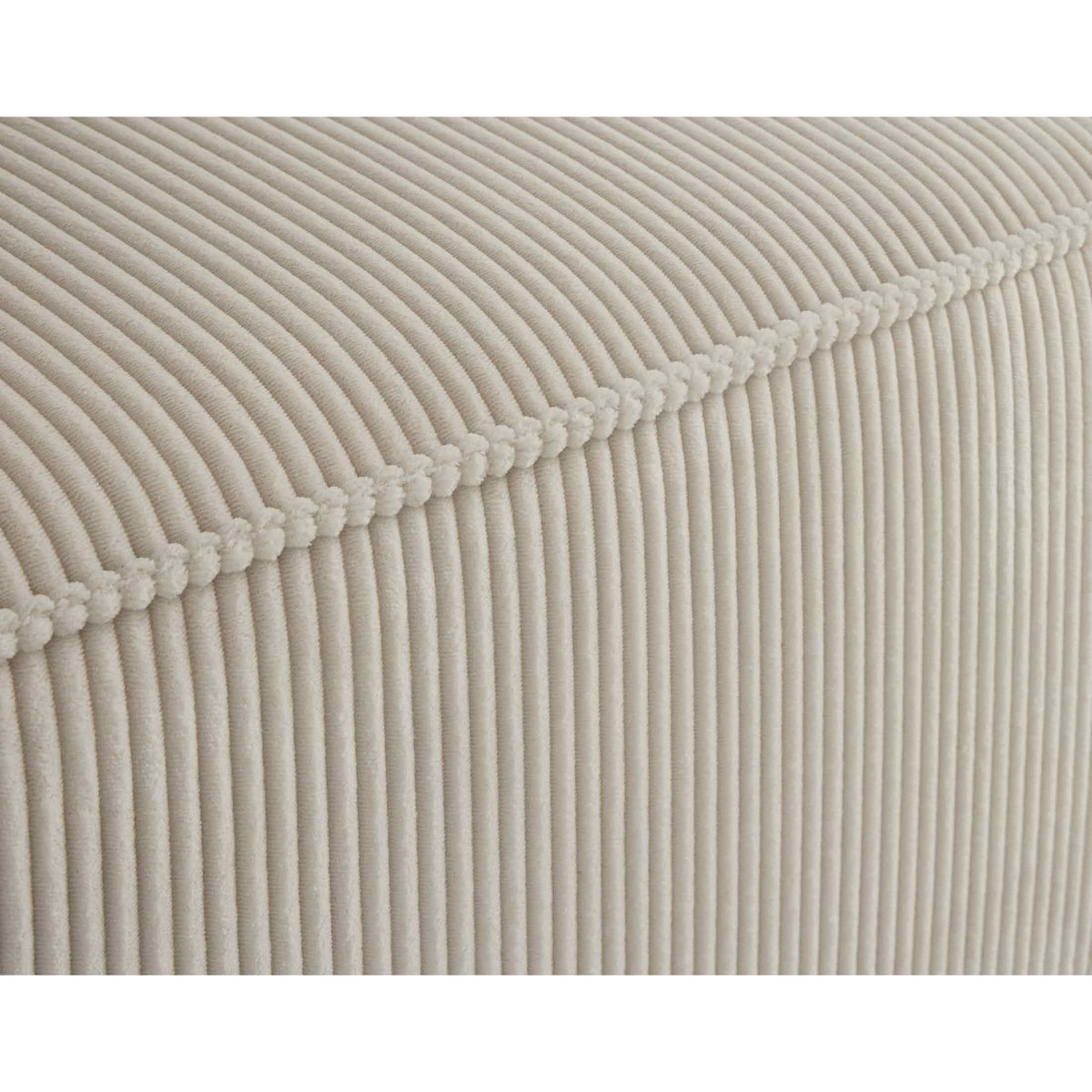 LISA DESIGN Arty - module d'assise - en velours côtelé