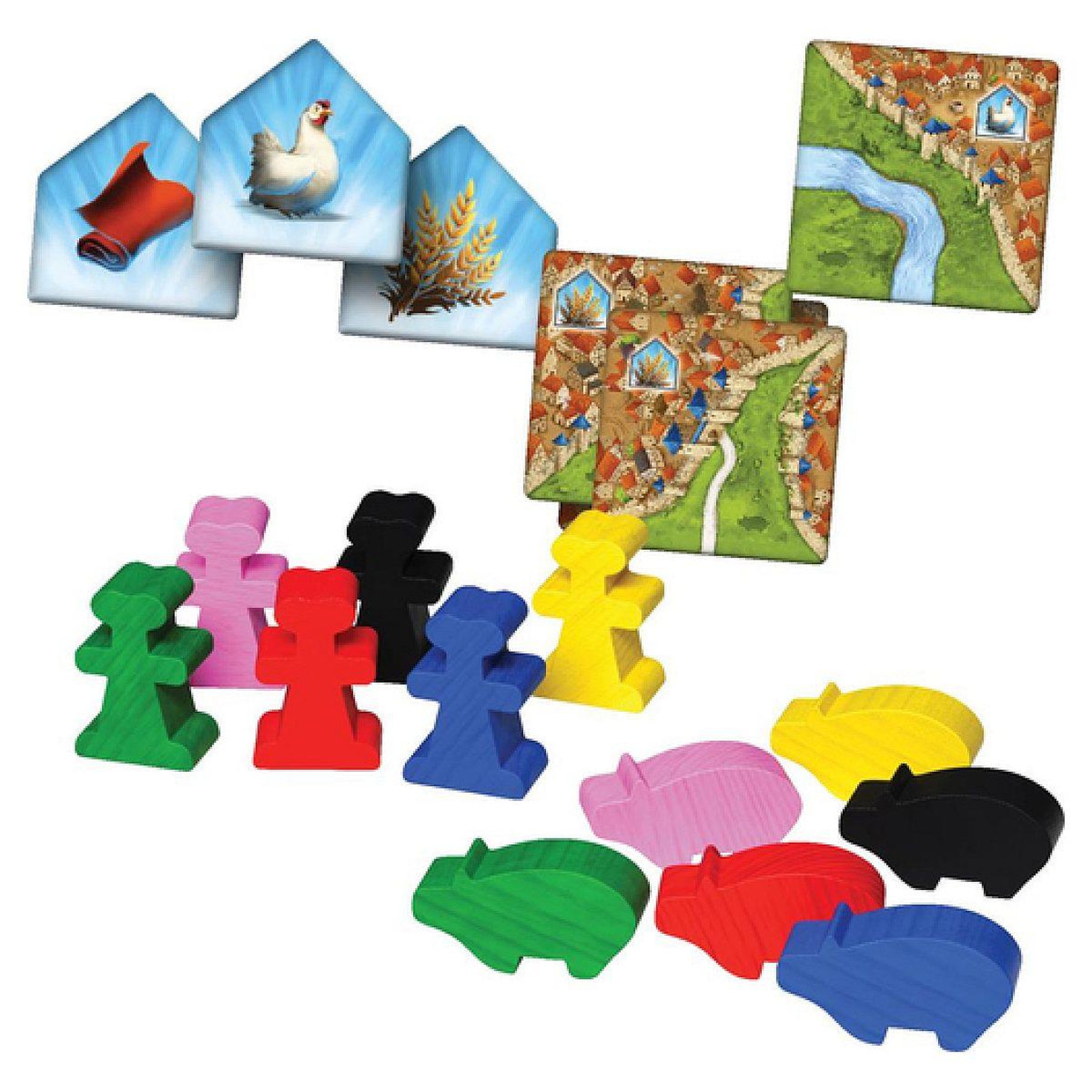 Voir la diapositive 5 : Days Of Wonder Carcassonne : marchands et bâtisseurs extention 2025