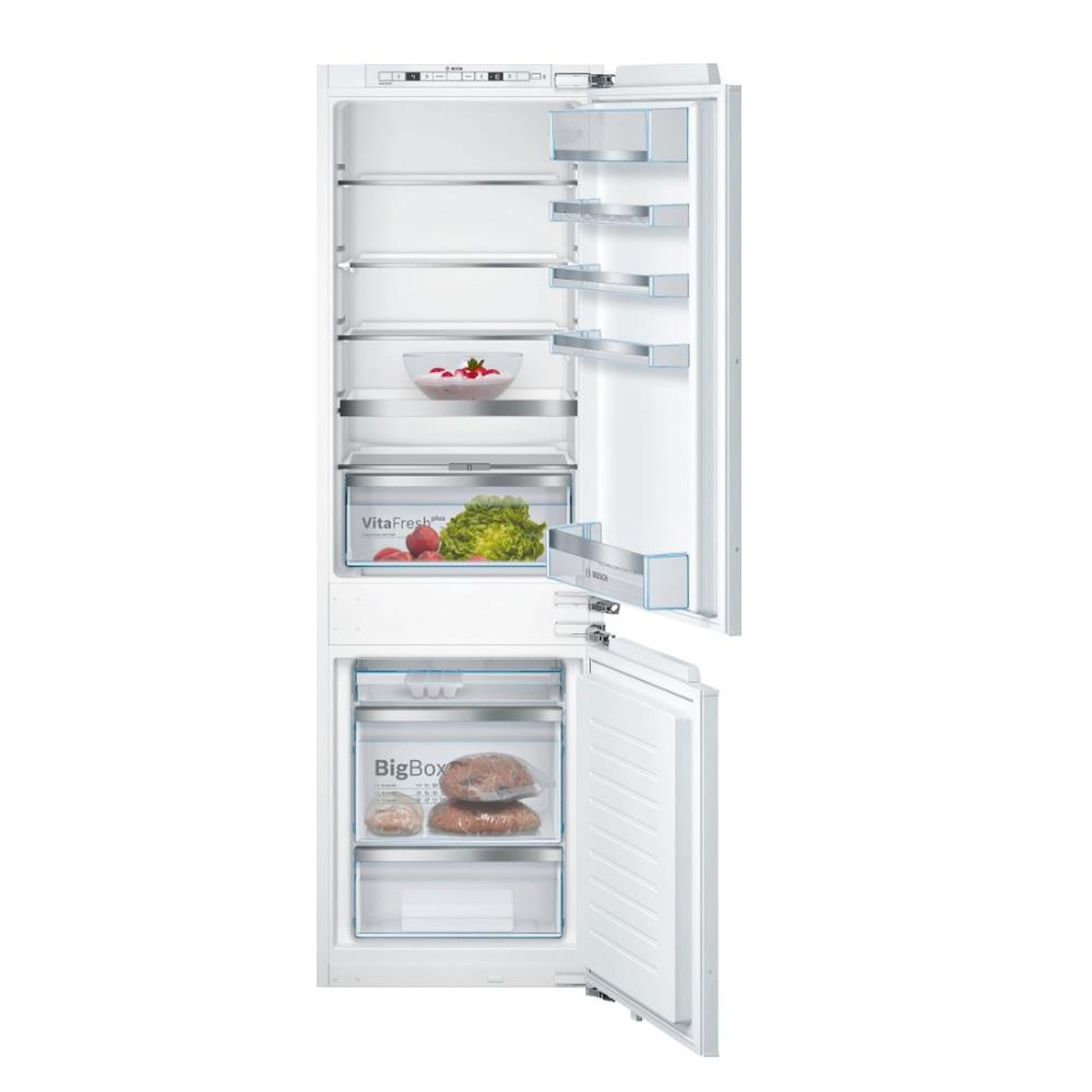 BOSCH Réfrigérateur combiné intégrable à pantographe 265l - kis86afe0