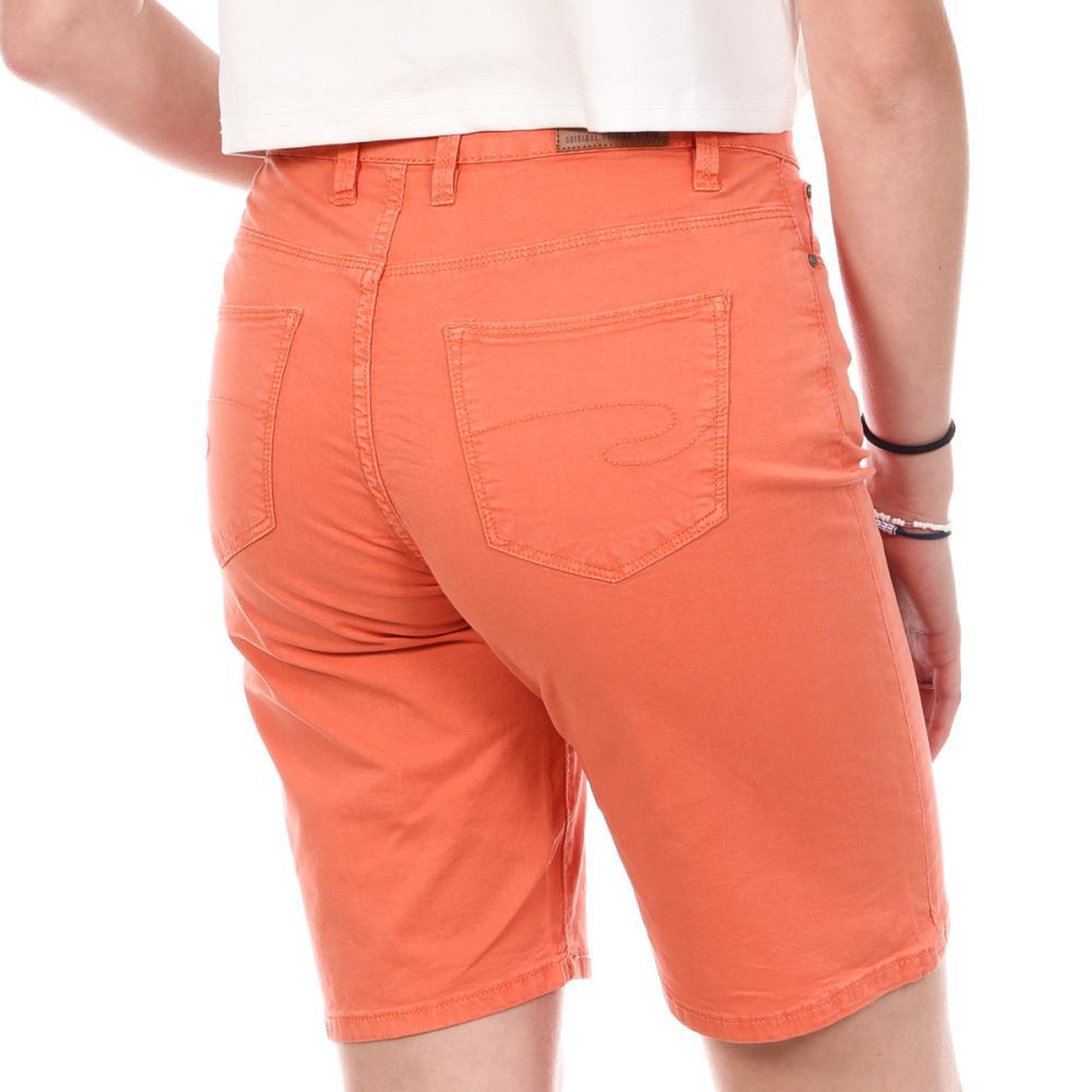 Voir la diapositive 2 : Lee Cooper Bermuda Orange Femme Lee Cooper Wopara