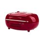 Voir la diapositive 3 : Hyundai Lecteur radio Hyundai TRC788AU3RS portable rouge