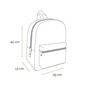 Voir la diapositive 5 : Bagtrotter BAGTROTTER Sac à dos 1 compartiment Offshore Beige Van & Surf