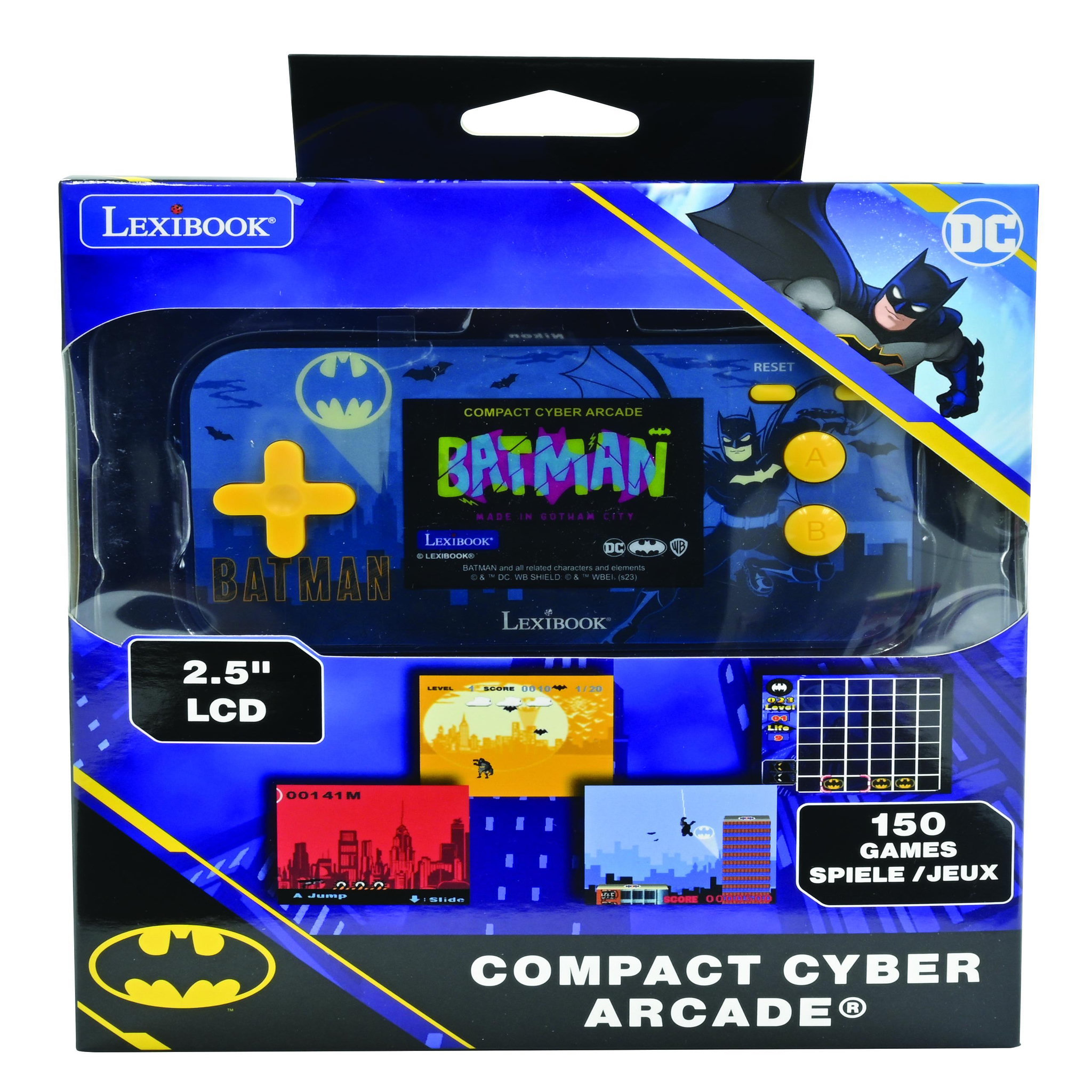Voir la diapositive 4 : Lexibook Console de jeux portable couleur Batman Cyber Arcade Pocket
