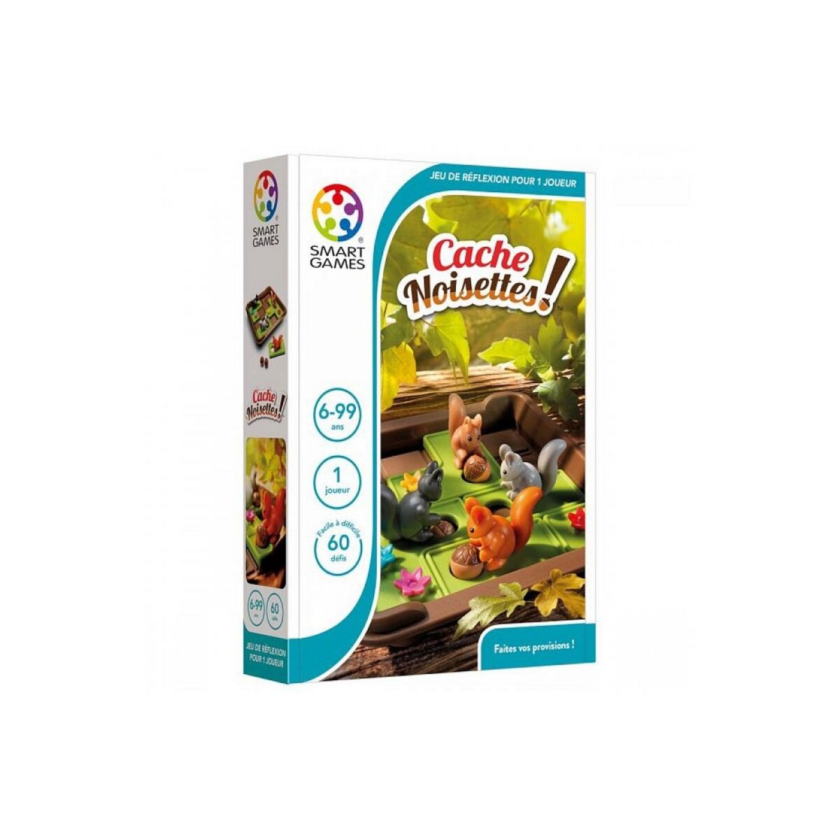 Smart Games Jeu de logique Cache Noisette