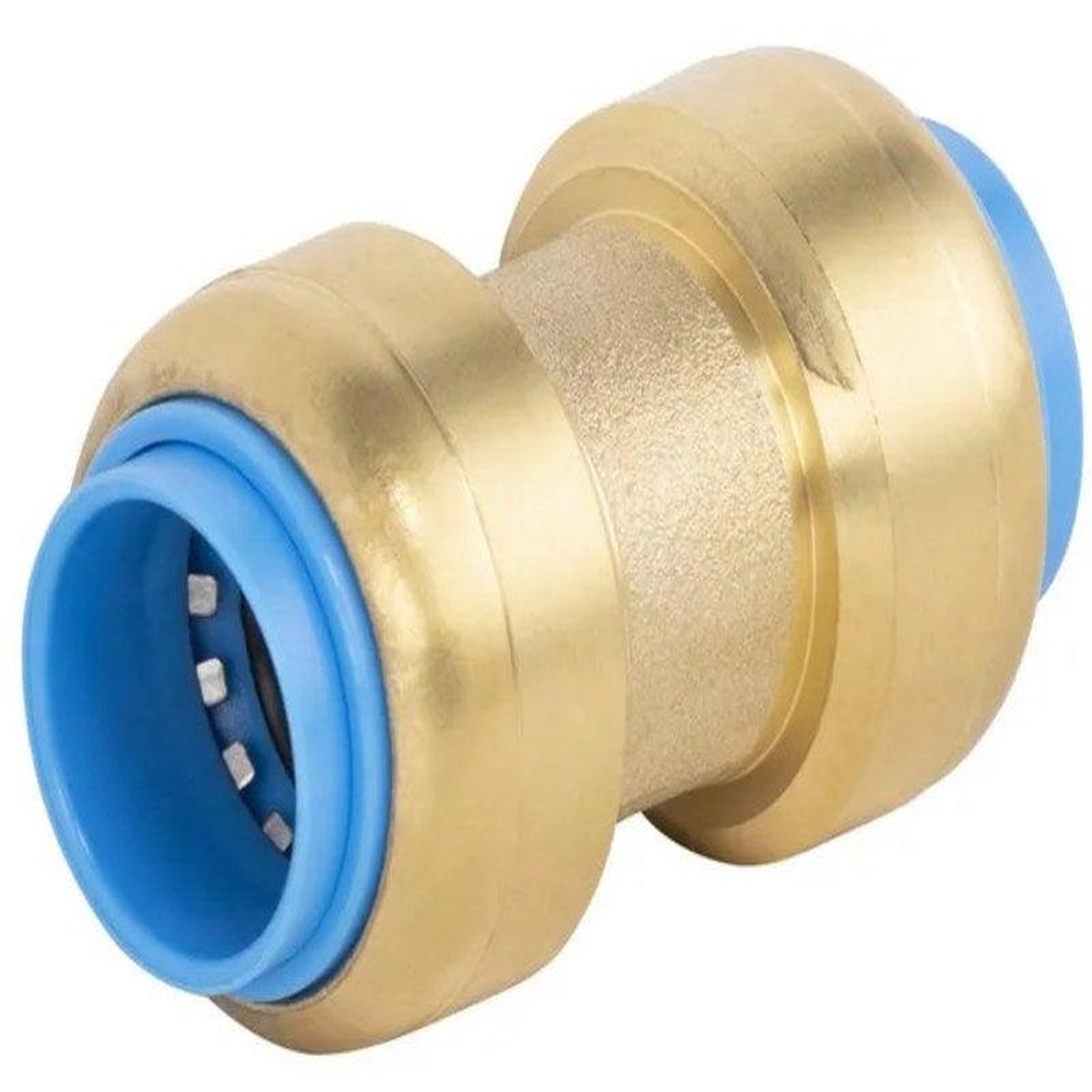 CENTRALE BRICO Raccord droit egal diam. 14 mm laiton