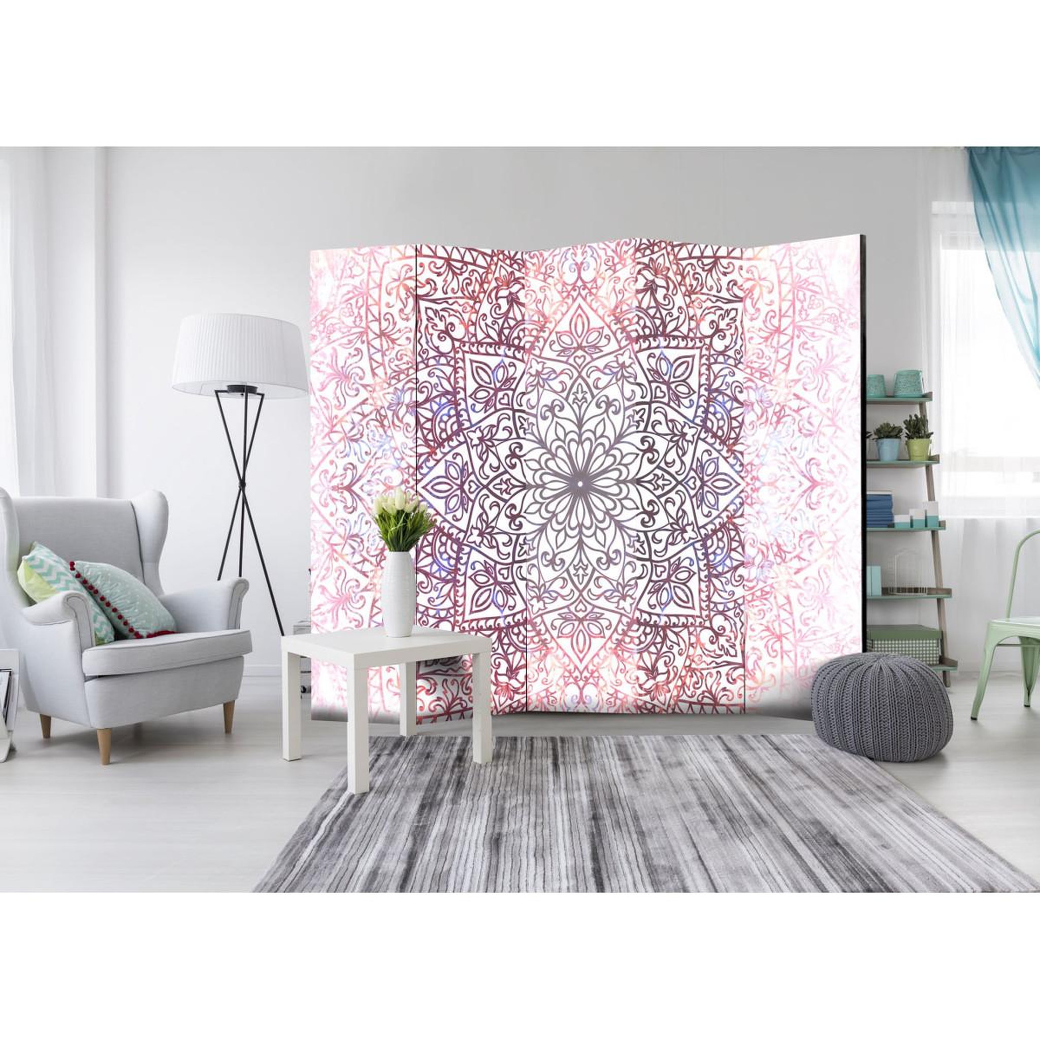 Voir la diapositive 2 : Paris Prix Paravent 5 volets  ethnic perfection  172x225cm