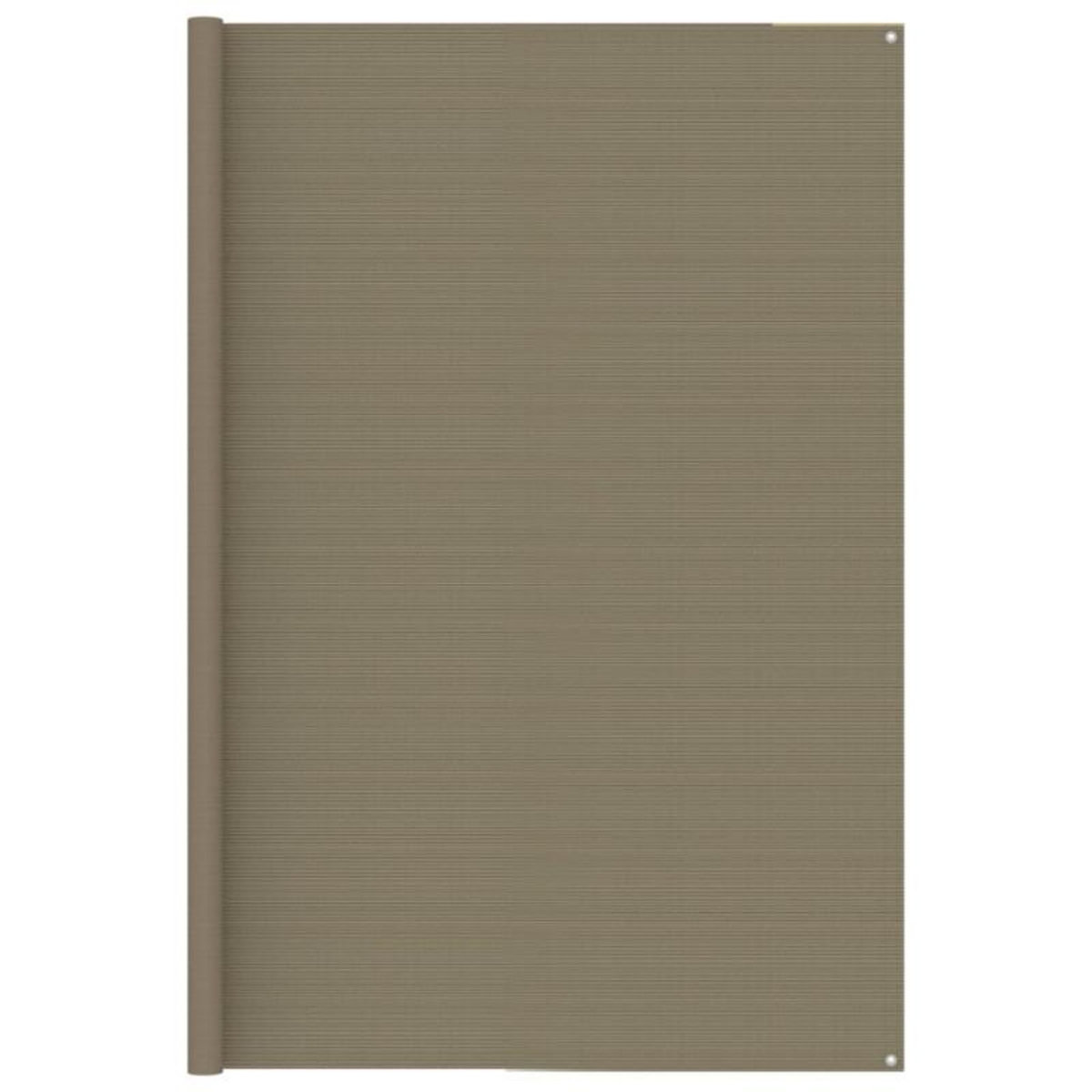VIDAXL Tapis de tente 250x250 cm Taupe