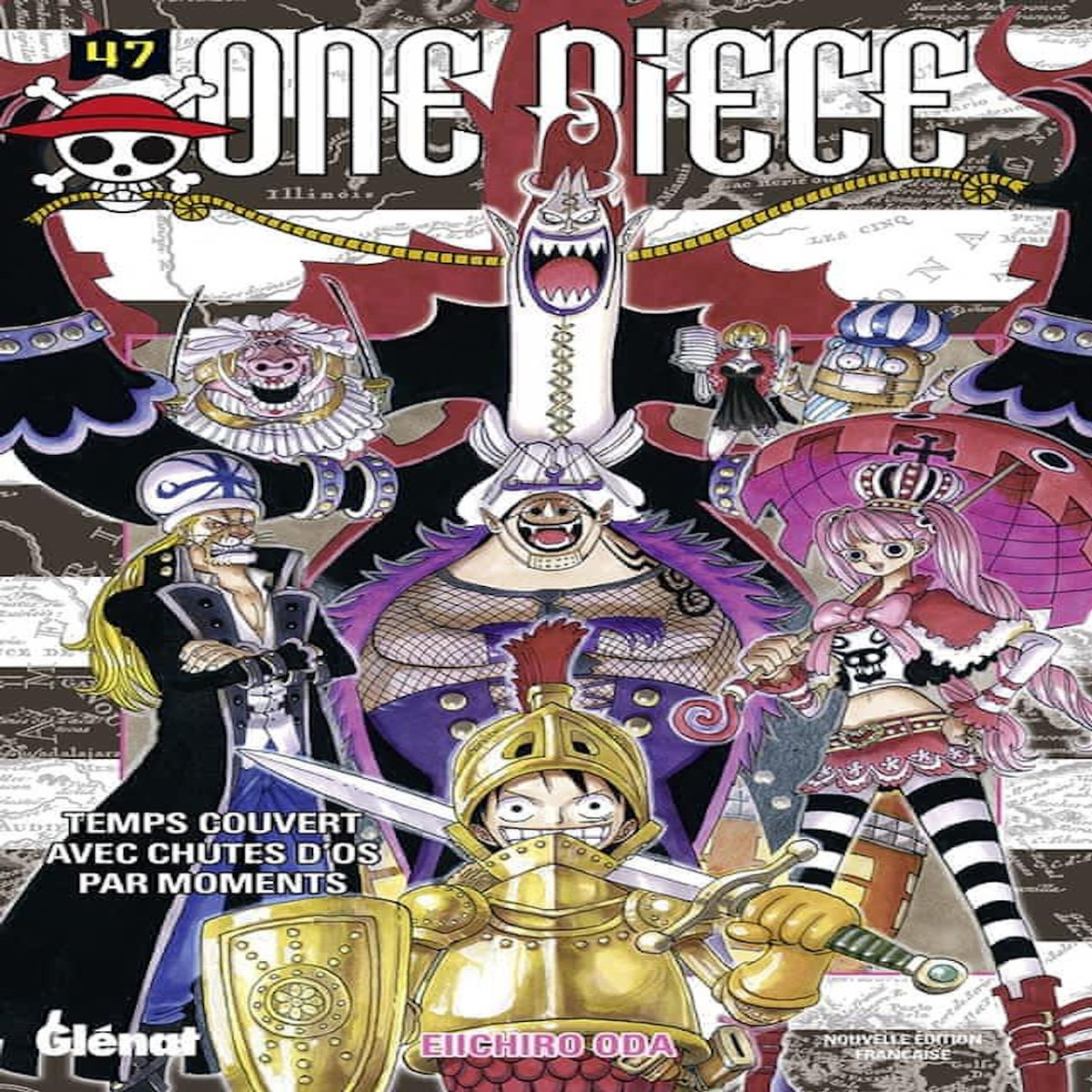 ONE PIECE TOME 47 : TEMPS COUVERT AVEC CHUTE D'OS PAR MOMENTS, Oda Eiichirô