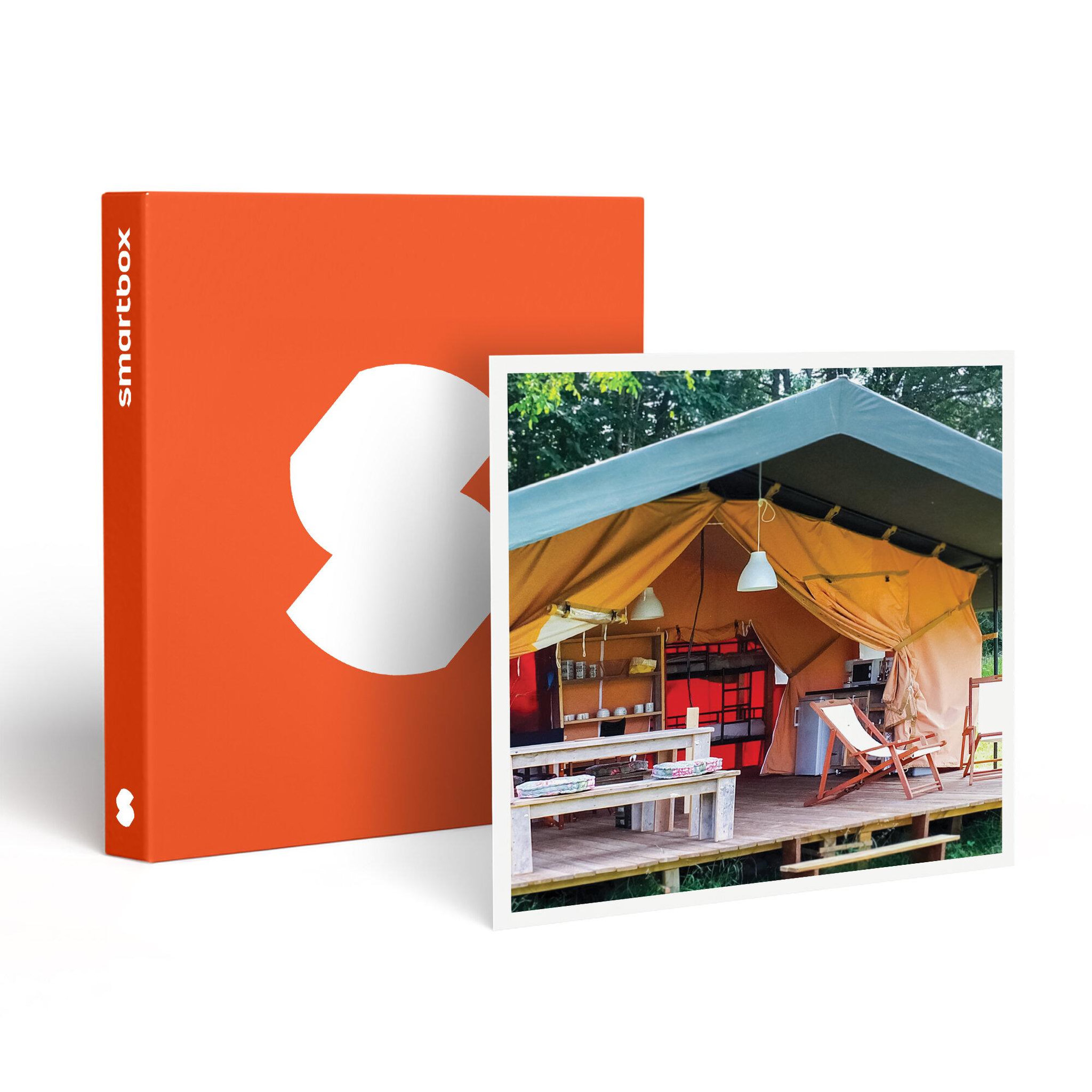 Smartbox Escapade en famille de 2 jours dans la nature en tente safari lodge - coffret cadeau séjour