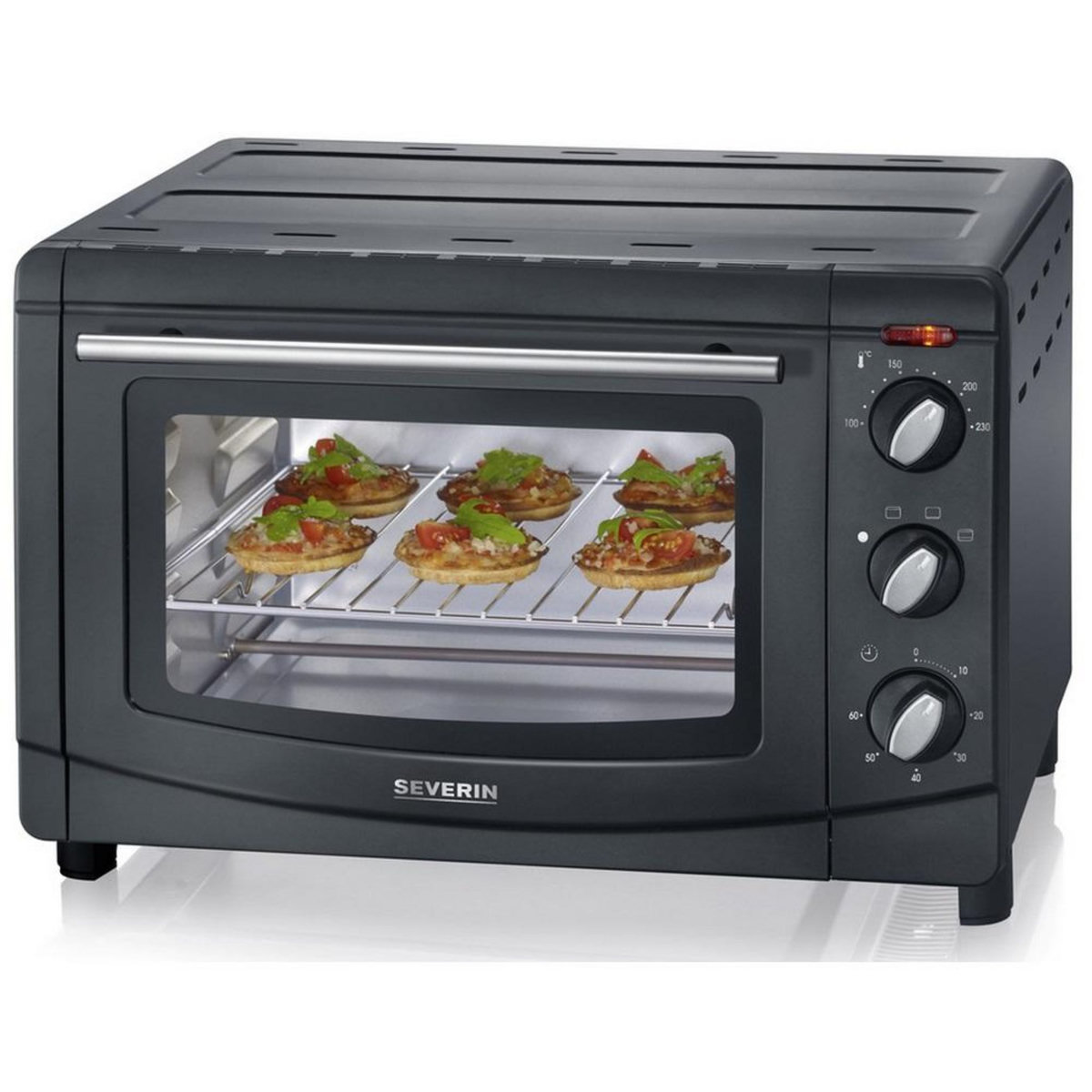 SEVERIN Four posable 20l 1500w noir - TO2067