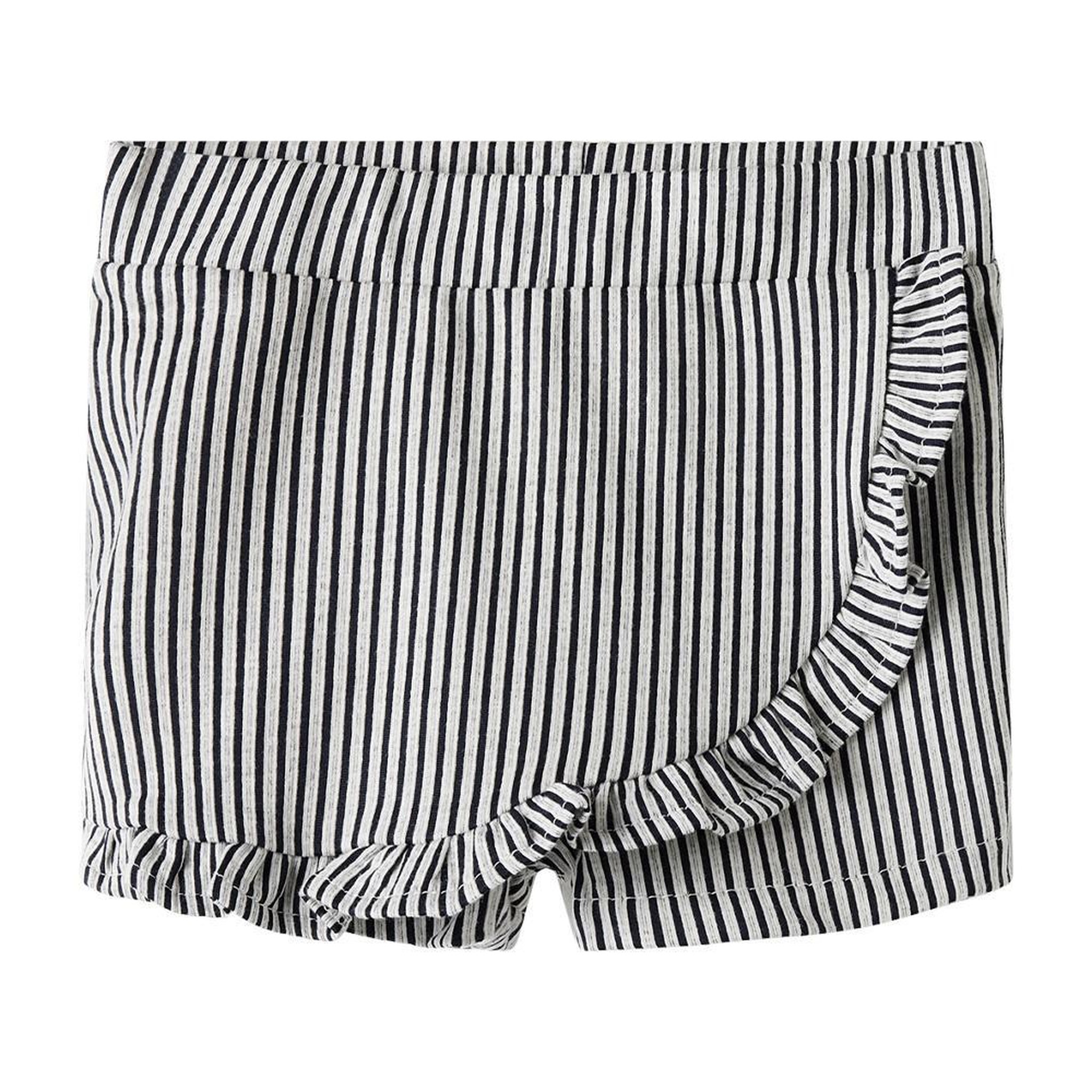 Voir la diapositive 1 : NAME IT Jupe Short Blanche/Noire Fille Name it Fris