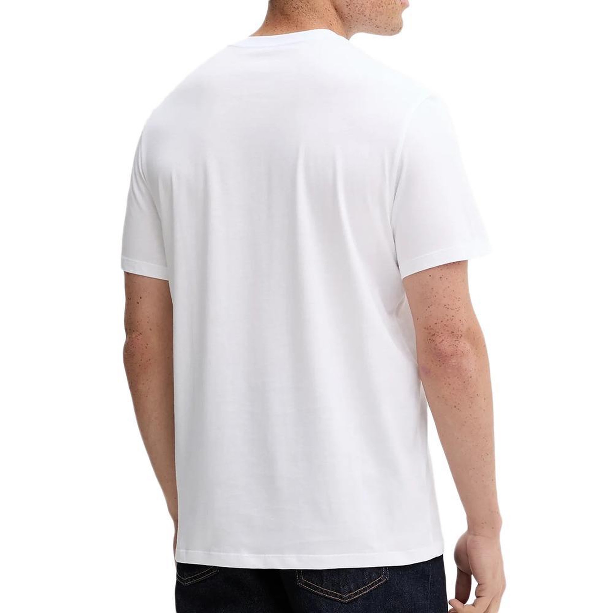 Voir la diapositive 2 : CALVIN KLEIN JEANS T-Shirt Blanc Homme Calvin Klein Jeans LV04RD821G