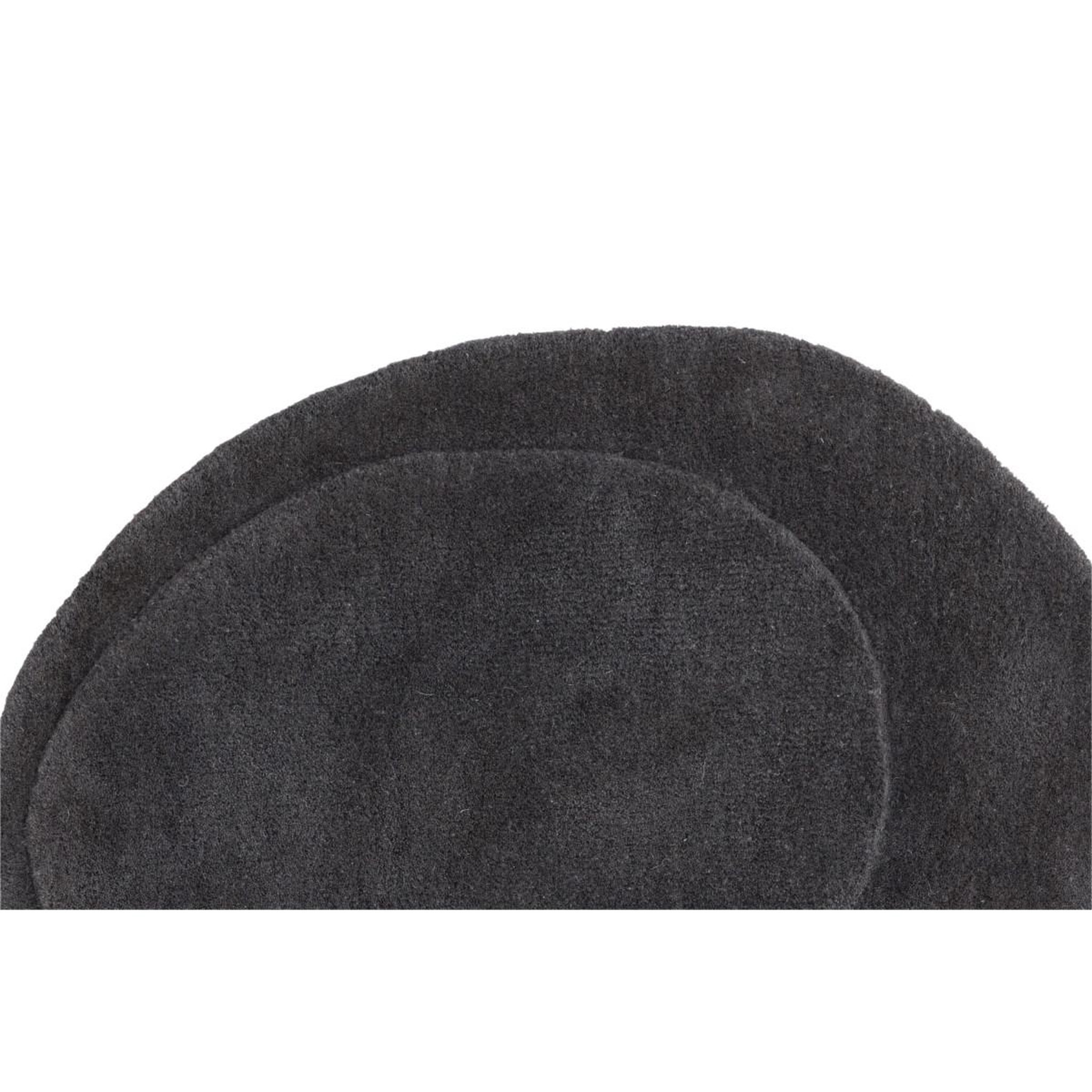 Voir la diapositive 2 : Paris Prix Tapis de salle de bain  sten 50x75cm gris foncé