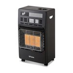 FAVEX Chauffage d'appoint infrarouge au gaz butane KERN - Allumage par piezo - Surface de chauffe jusqu'a 40 m² - 3 niveaux de puissa