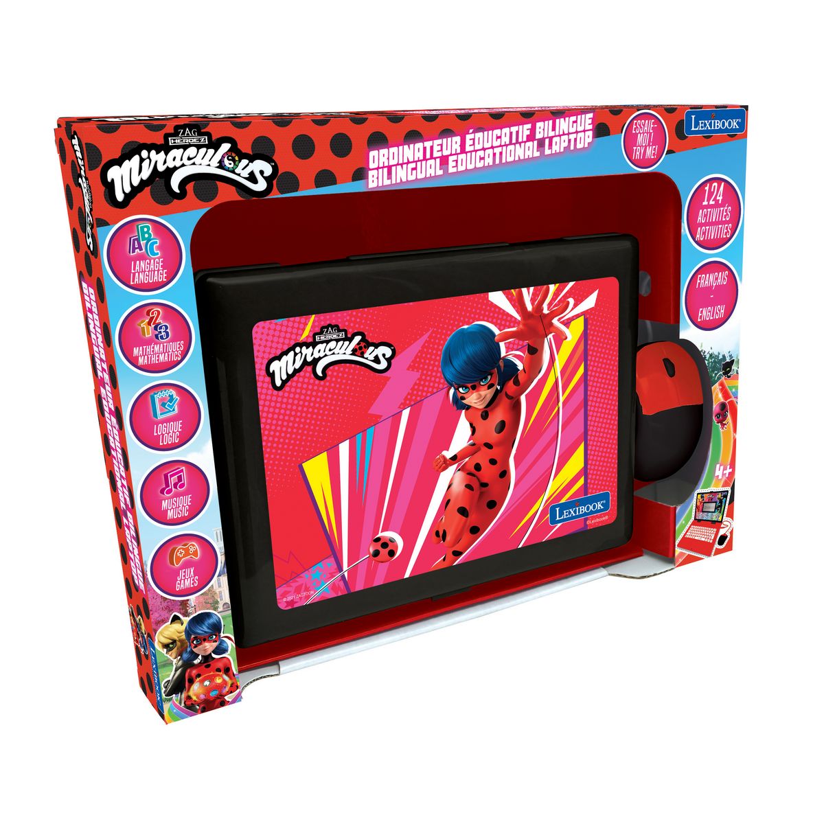 LEXIBOOK Ordinateur éducatif Miraculous