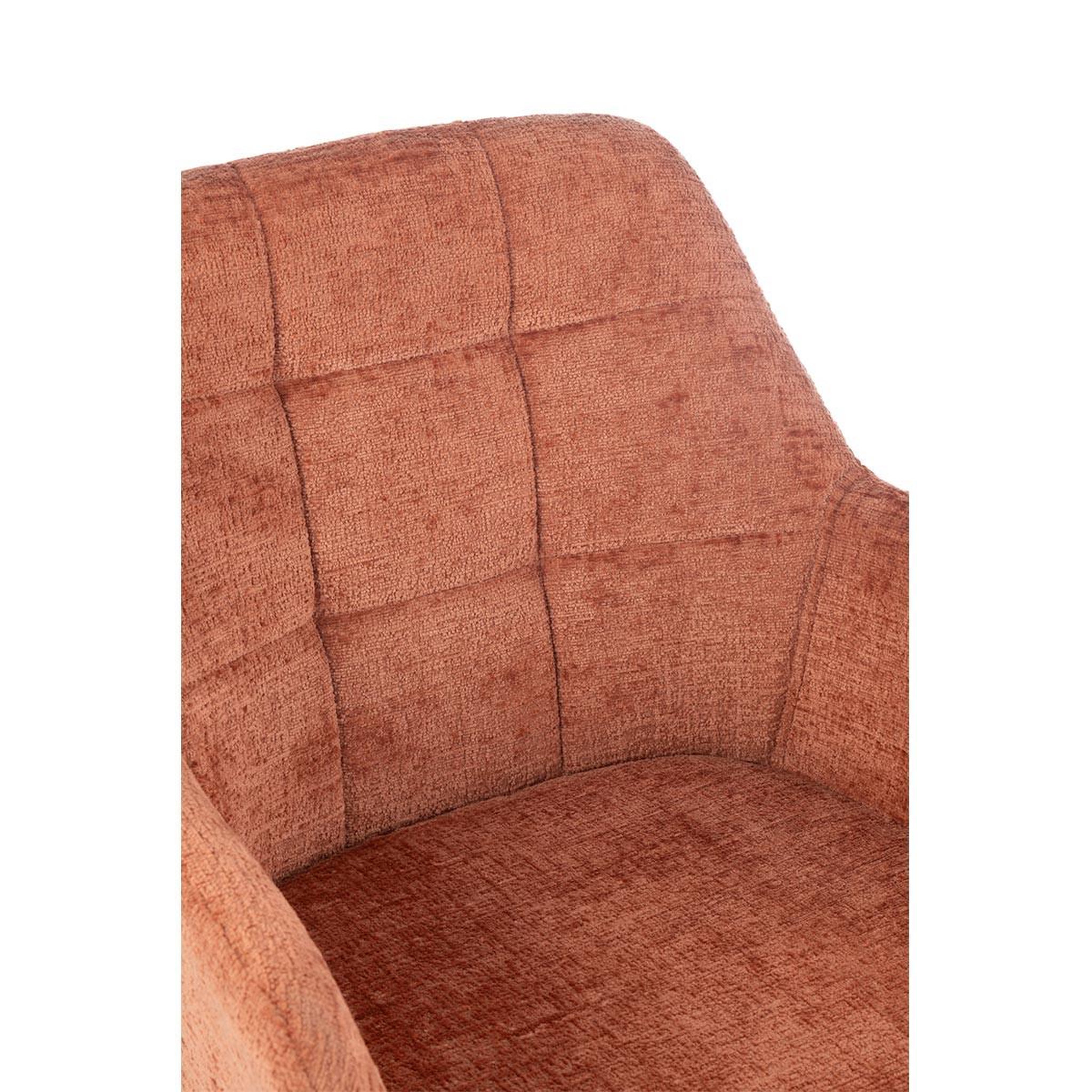 Voir la diapositive 5 : J-LINE Chaise design  louna  85cm pêche