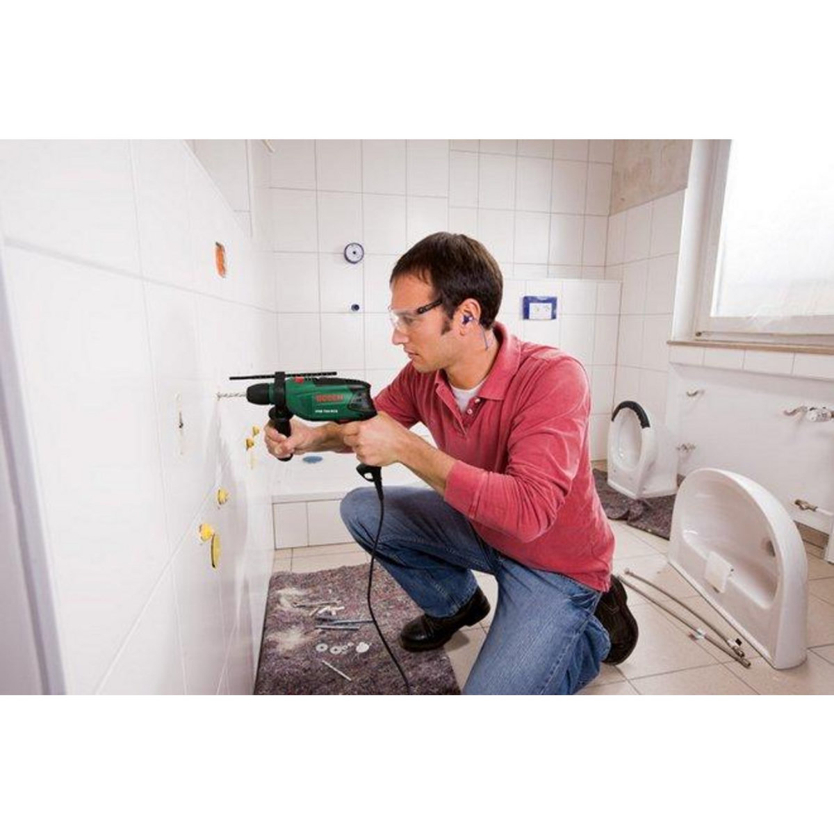 BOSCH Perceuse à percussion PSB 750 RCE  Universal  coffret