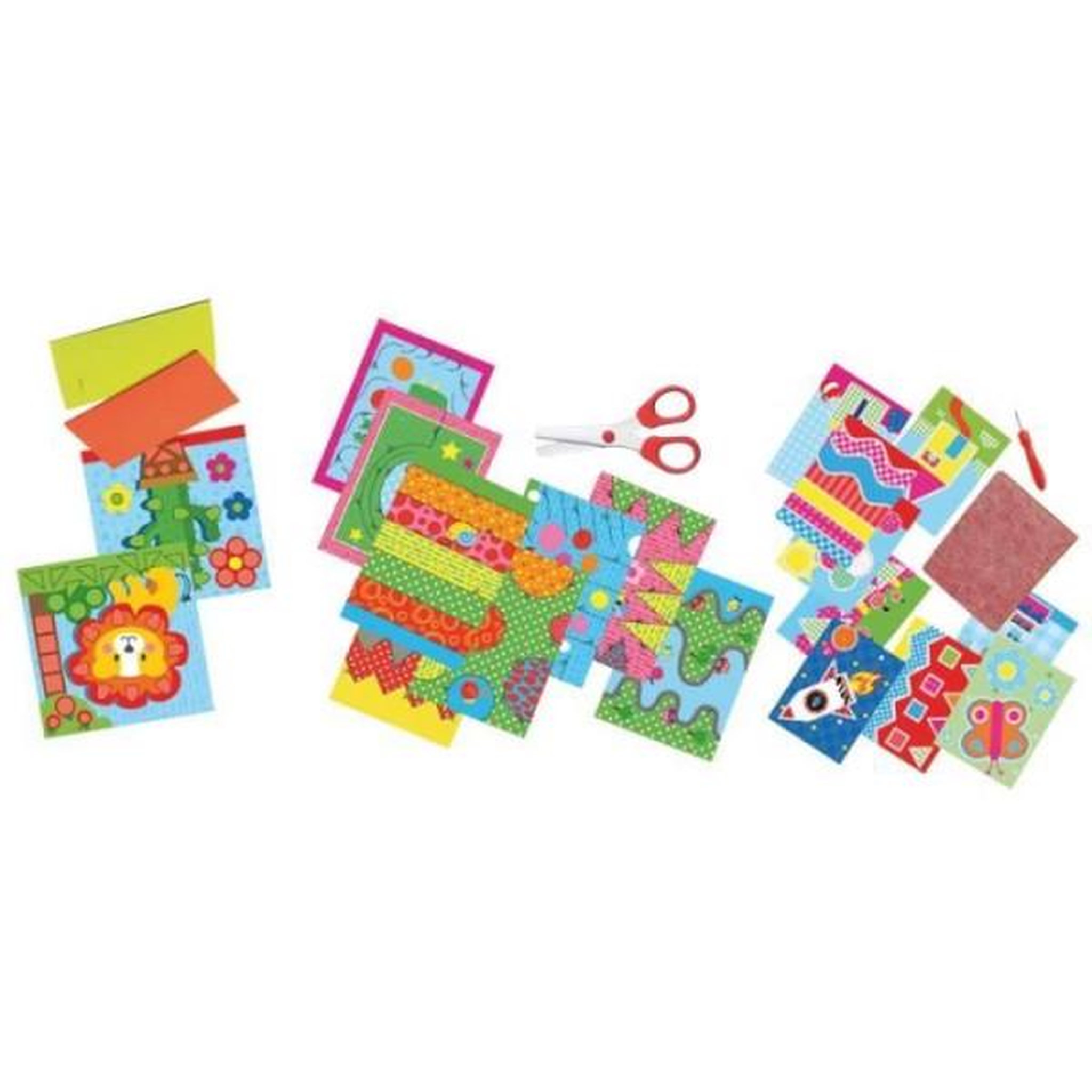 SES Creative SES CREATIVE J'Apprends a Découper, faire Des Mosaiques Et Perforer - 3 ans - Mixte