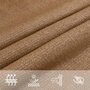 Voir la diapositive 5 : VIDAXL Voile d'ombrage 160 g/m^2 Taupe 4x4x4 m PEHD