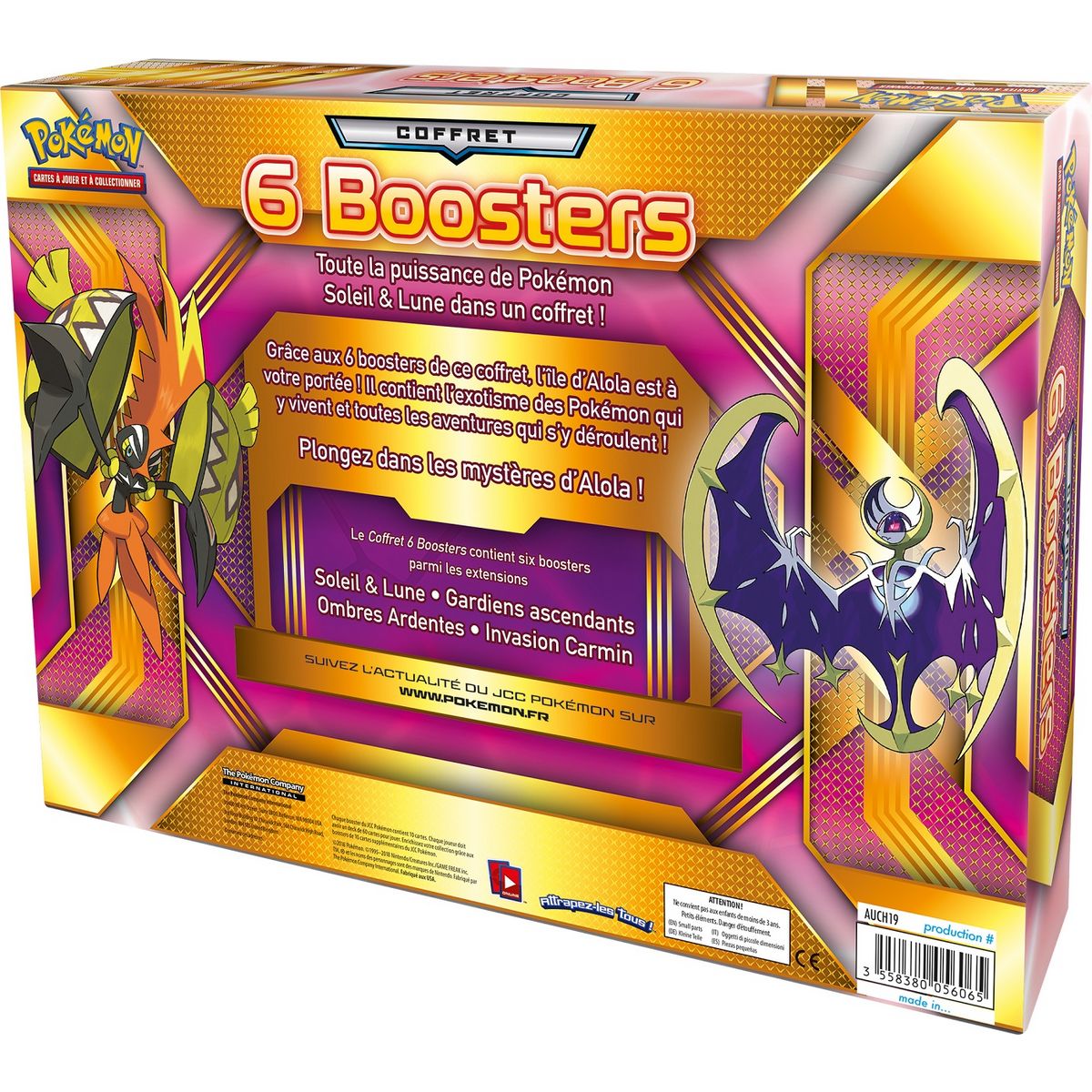 ASMODEE Coffret 6 boosters - Pokemon 