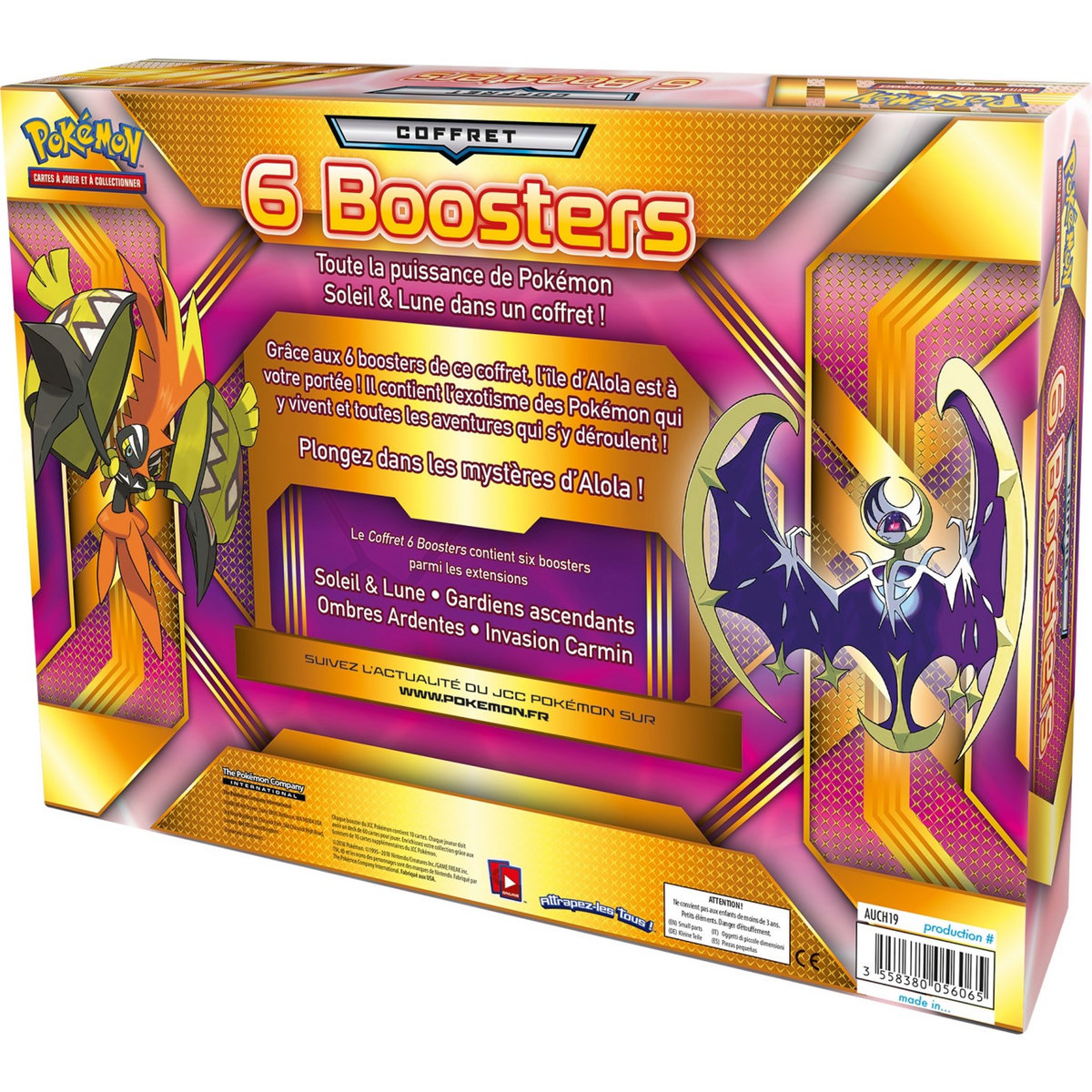 ASMODEE Coffret 6 boosters - Pokemon 