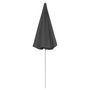 Voir la diapositive 4 : VIDAXL Parasol de plage anthracite 240 cm