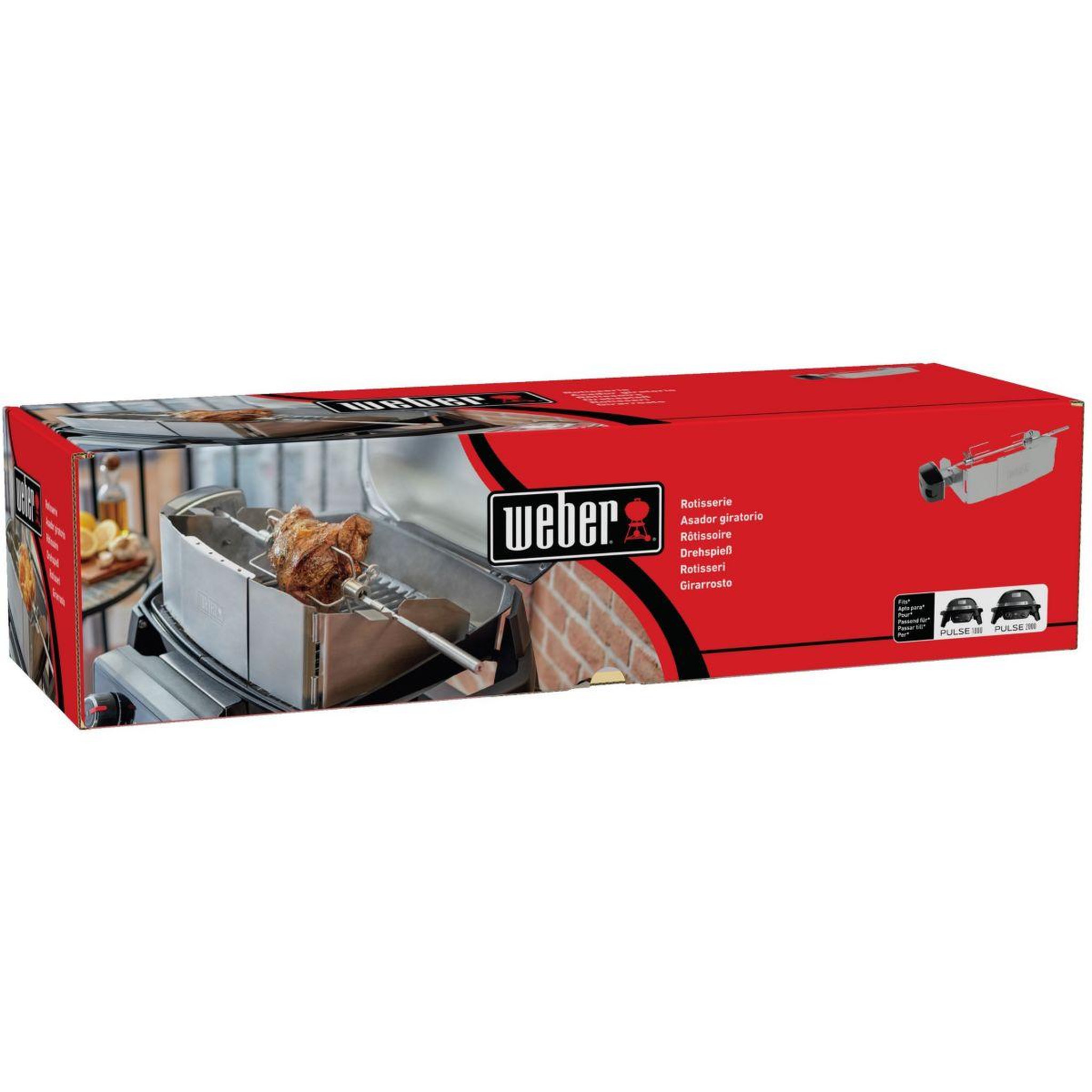 Voir la diapositive 4 : Weber Tourne broche barbecue pour barbecue Pulse