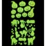 WIDMANN Stickers décoratifs fluorescents - Halloween