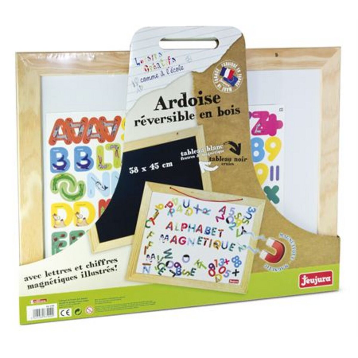 JEUJURA Ardoise - abc et chiffres