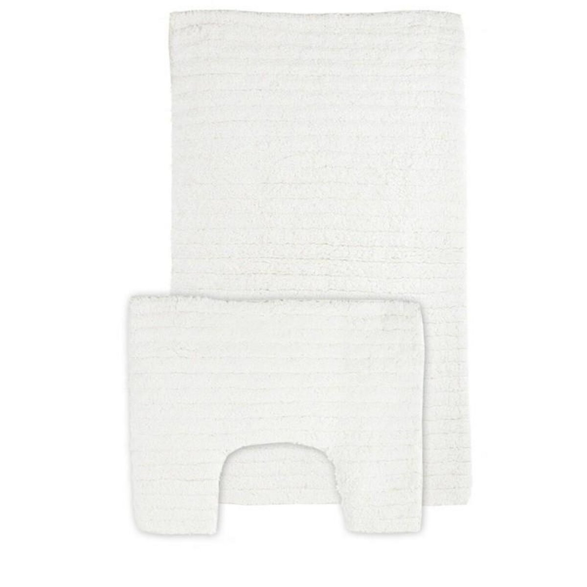 Tapis contour de WC Sweety - Blanc - Kiabi - 5.90€