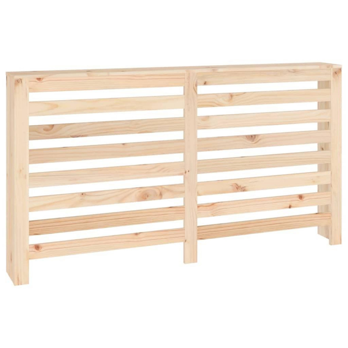 VIDAXL Cache-radiateur 153x19x84 cm Bois massif de pin