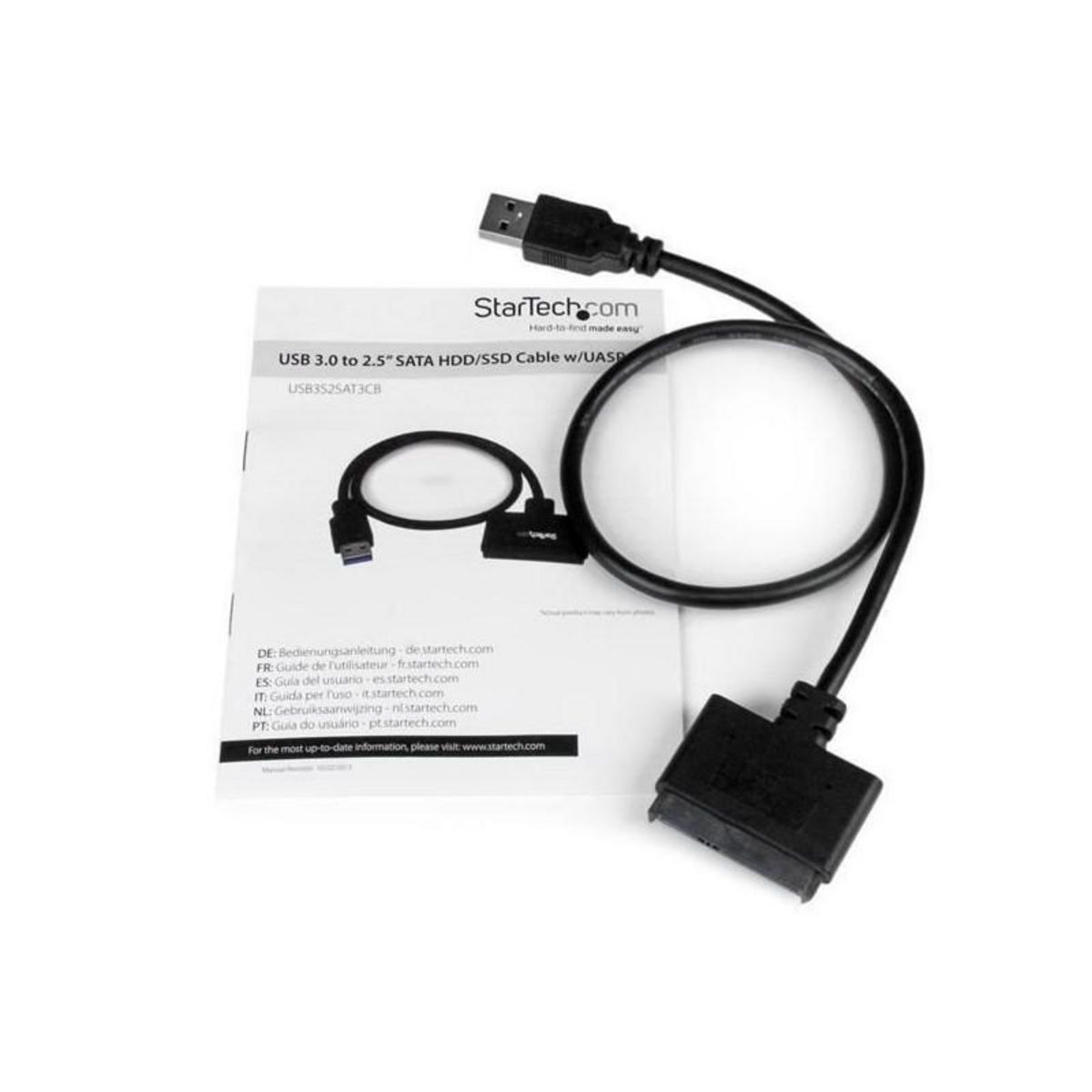 Startech Adaptateur USB 3.0 vers SATA III de 2,5 avec UASP - Adaptateur USB 3.0 vers SATA III pour DD / SSD SATA 2,5 avec UASP